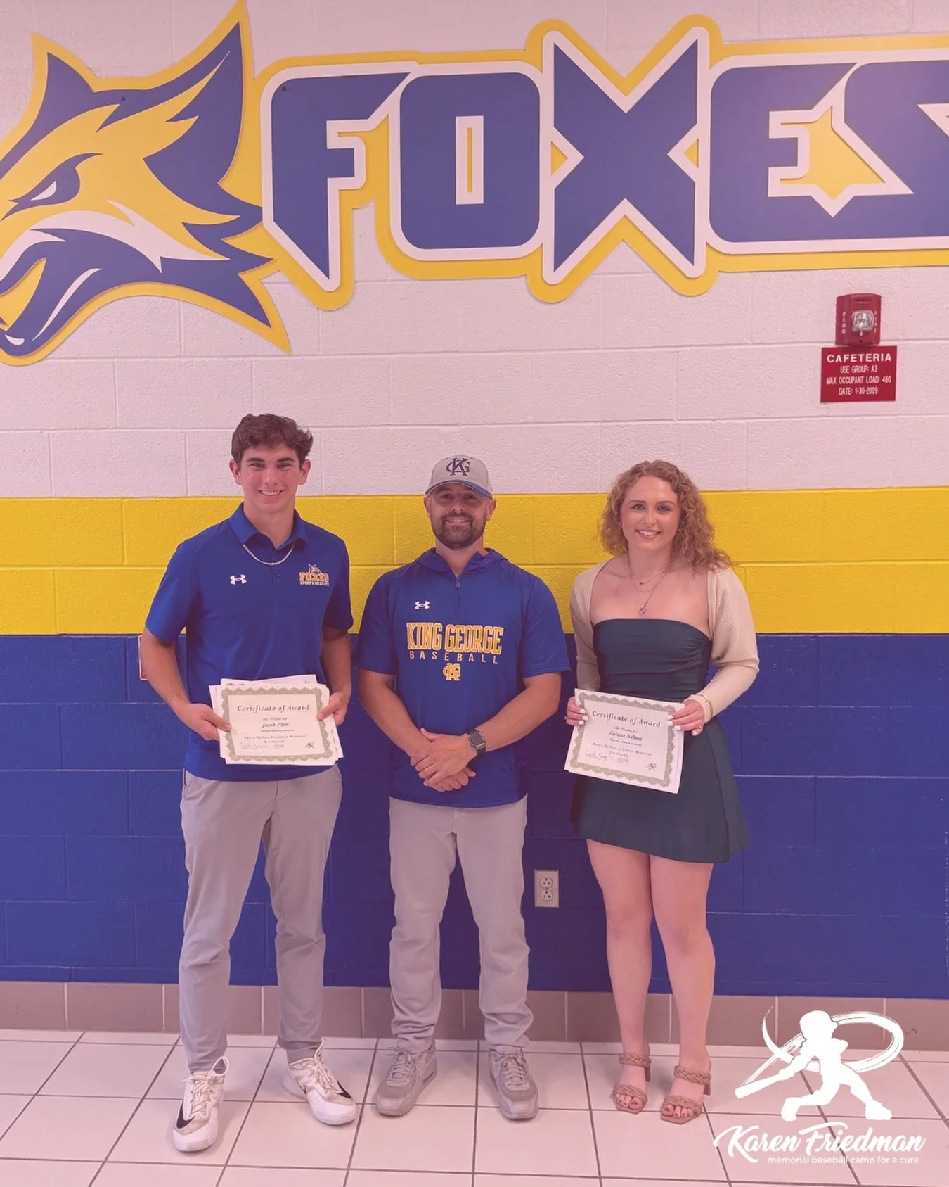 🎓⚾️ Congratulations to our 2025 Karen Wallace Friedman Memorial Scholarship recipients!

The Karen Friedman Memorial Baseball Camp for a Cure is proud to help fund this scholarship and support these incredible students as they continue their academi