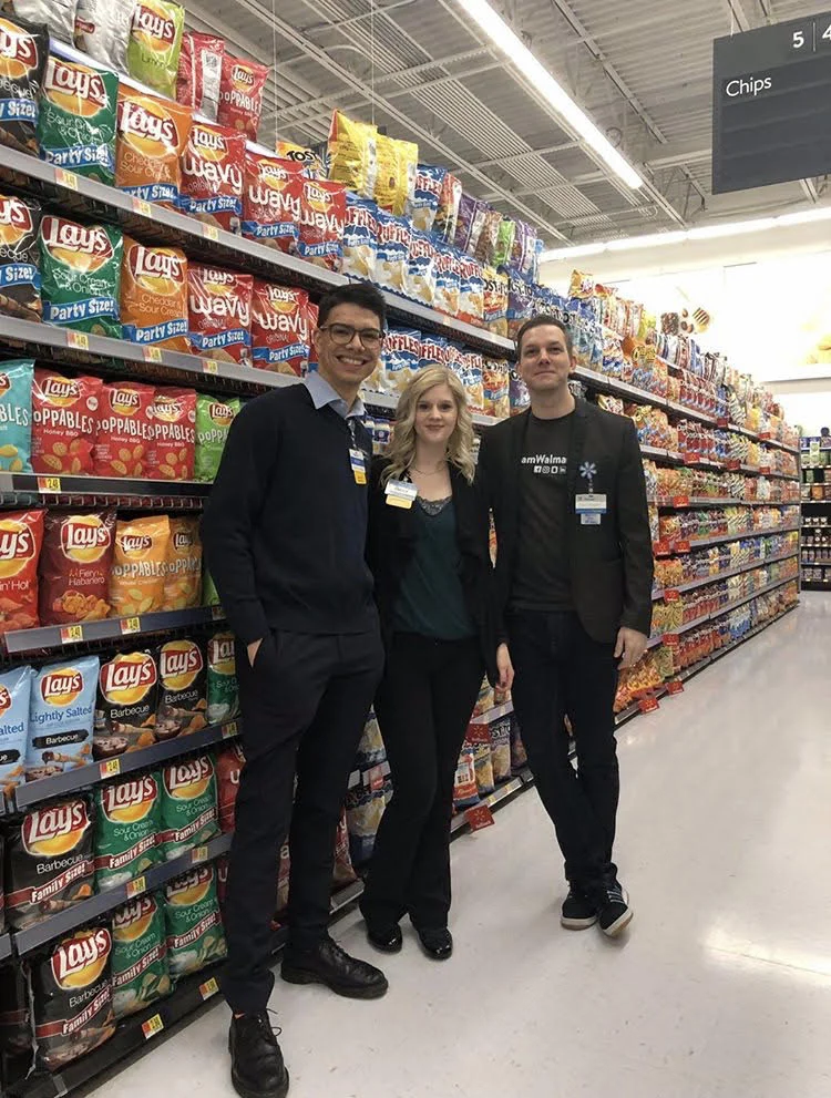 Zachary Lones with Walmart Associates
