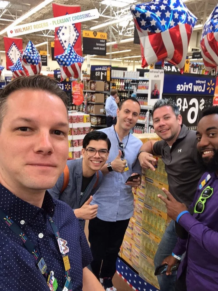 Zachary Lones at Walmart Pleasant Crossing