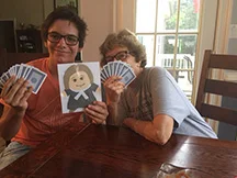 Playing cards in Peachtree city, GA!