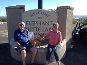 Elephant Butte Lake State Park, NM. Robert and Mary Downs