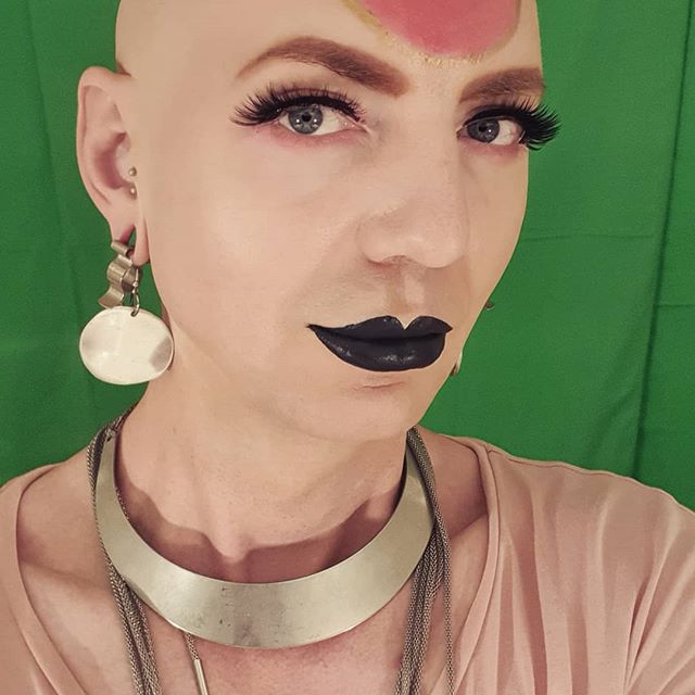 Back to the studio for a spot of speaking in tongues (just like our PM ScoMo!) #queer #queerartist #videoart #speakingintongues #religiousfreedom #badbill
