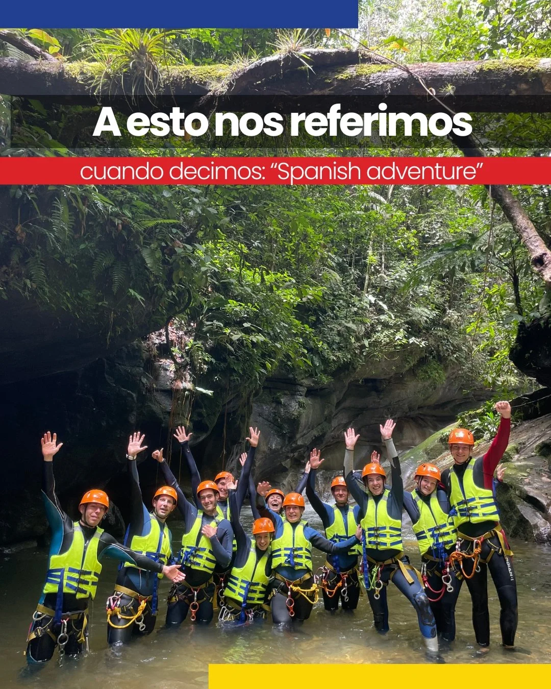 Esto es lo que significa realmente una *Spanish Adventure* 🌎✨

No se trata solo de aprender un idioma.
Se trata de salir de lo cotidiano, explorar nuevos lugares y vivir experiencias que te cambian.

Porque algunas de las mejores conversaciones en e