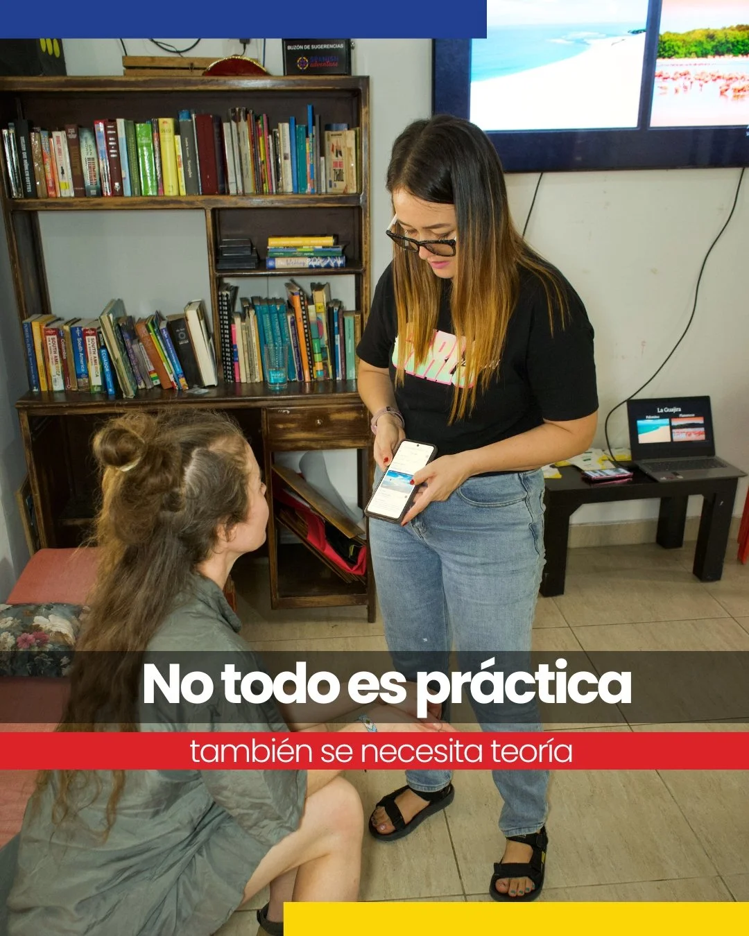 Learning Spanish isn&rsquo;t only about going out and having conversations 🌎✨

It&rsquo;s also about understanding the structure, correcting mistakes, and building strong foundations.

Because practice helps you improve&hellip;
but theory helps you 