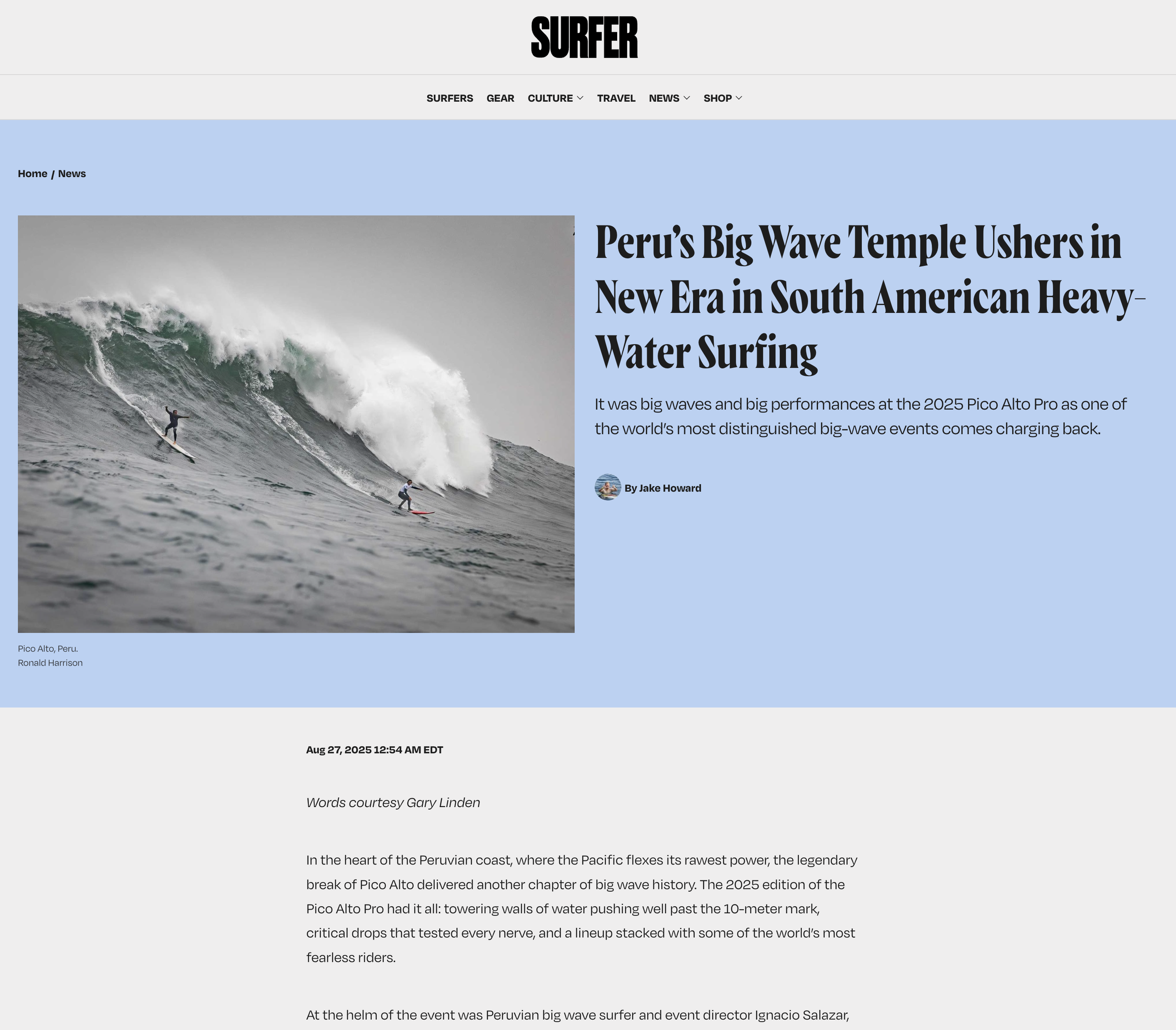 SURFER MAGAZINE