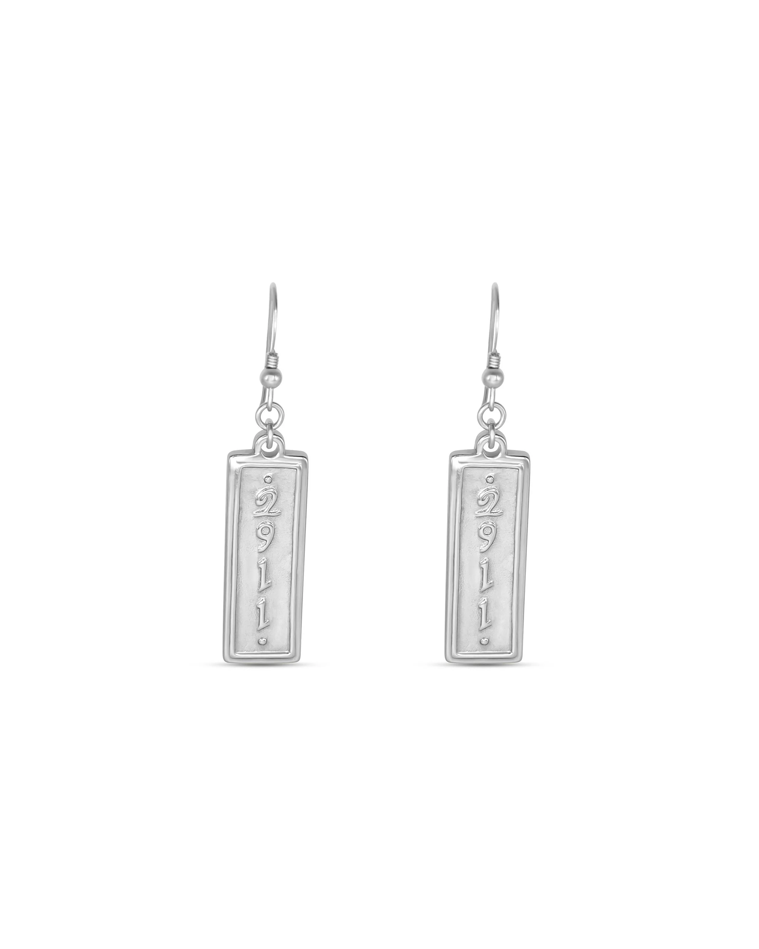 French Hook Silver Earrings Jeremiah 29:11