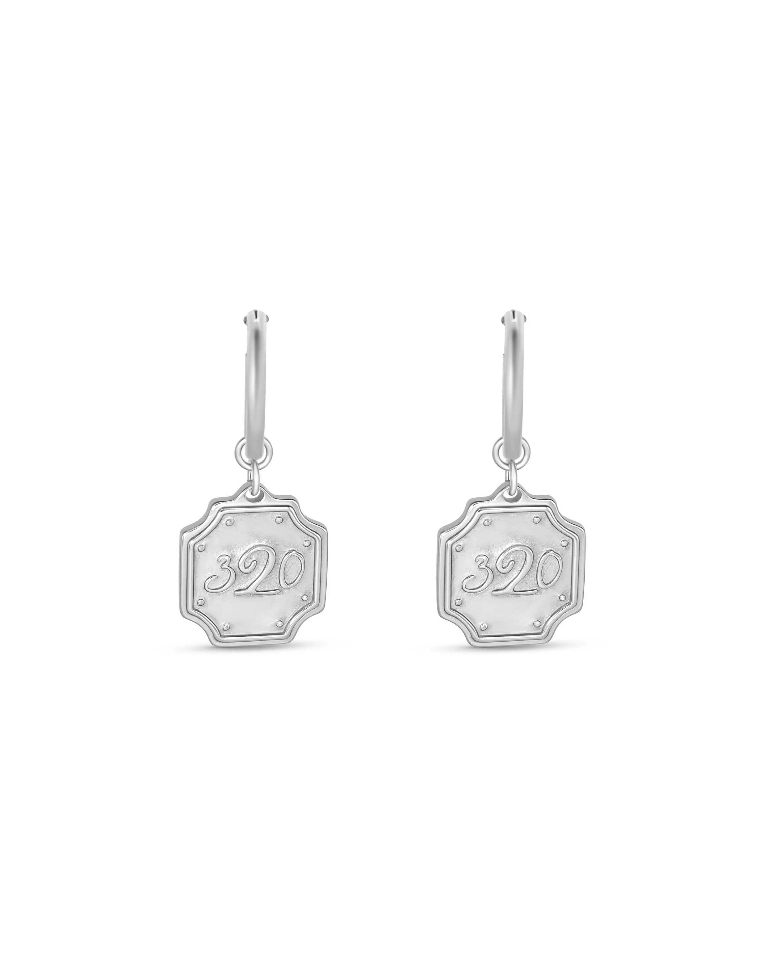 Hoop Silver Earrings Ephesians 3:20