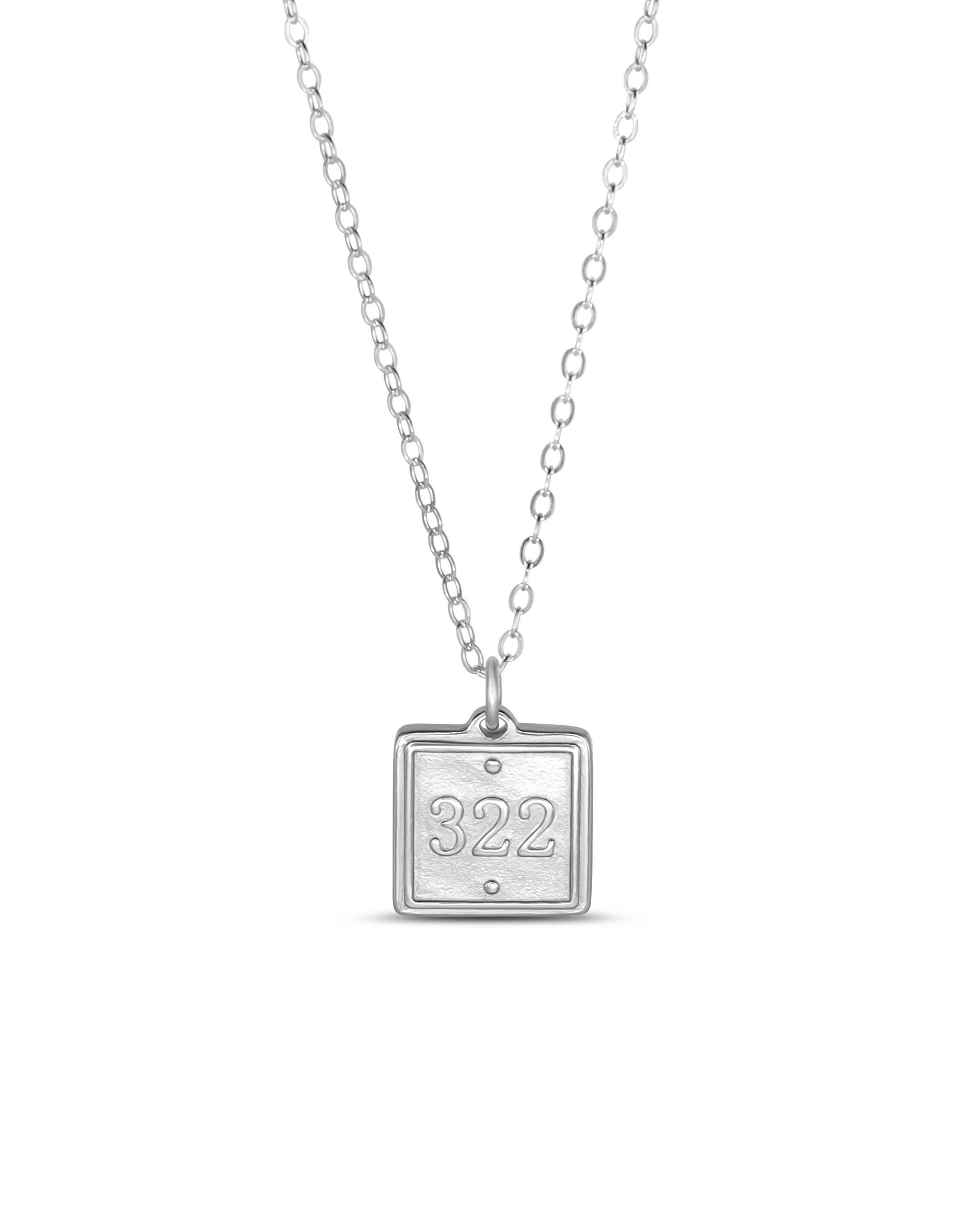 Petite Silver Necklace Lamentations 3:22
