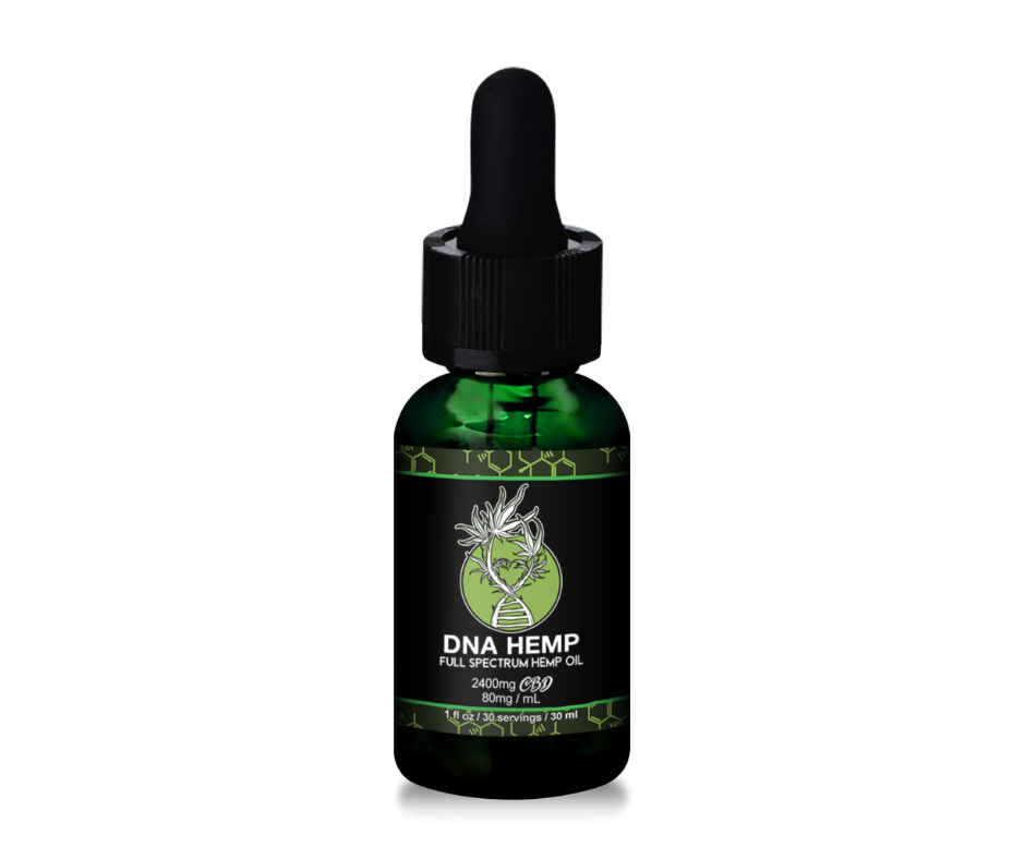 DNA-Hemp-Full-Spectrum-Hemp-Oil-Label-Design