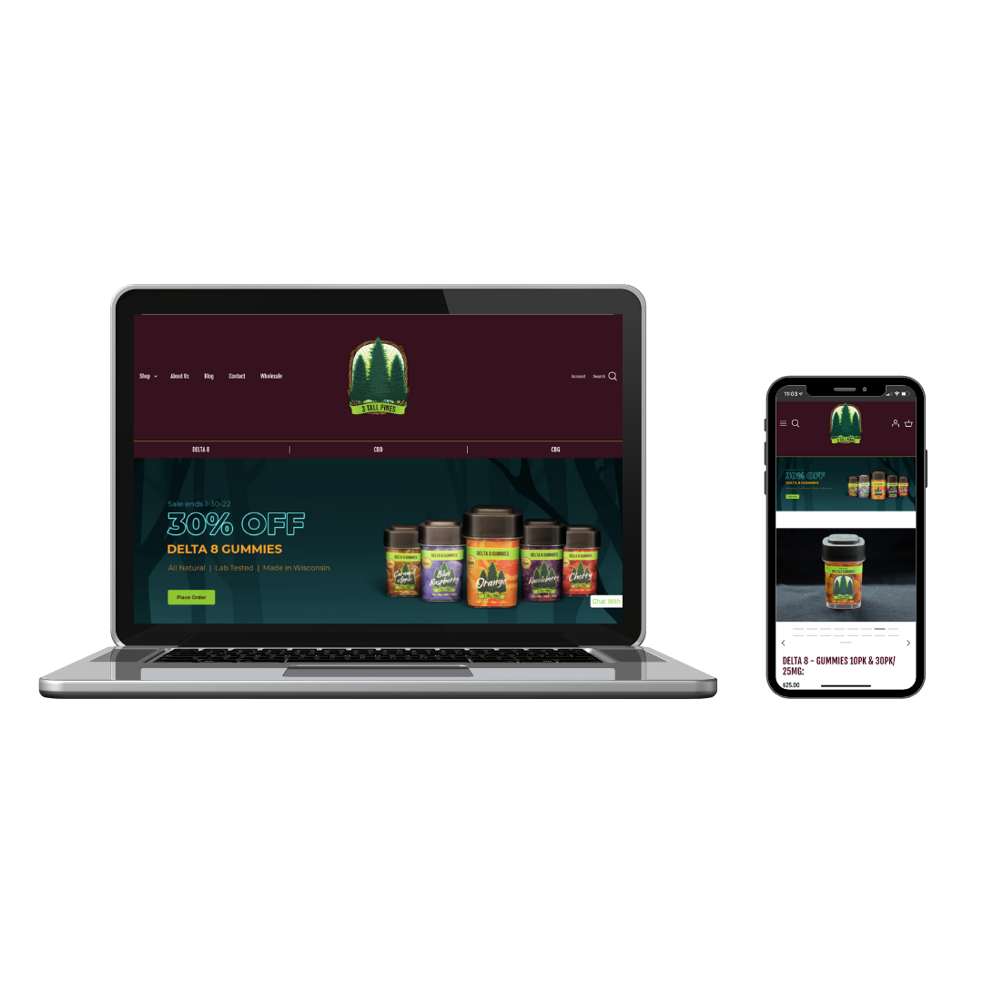 Hemp CBD Web Design — 420 Web Designs