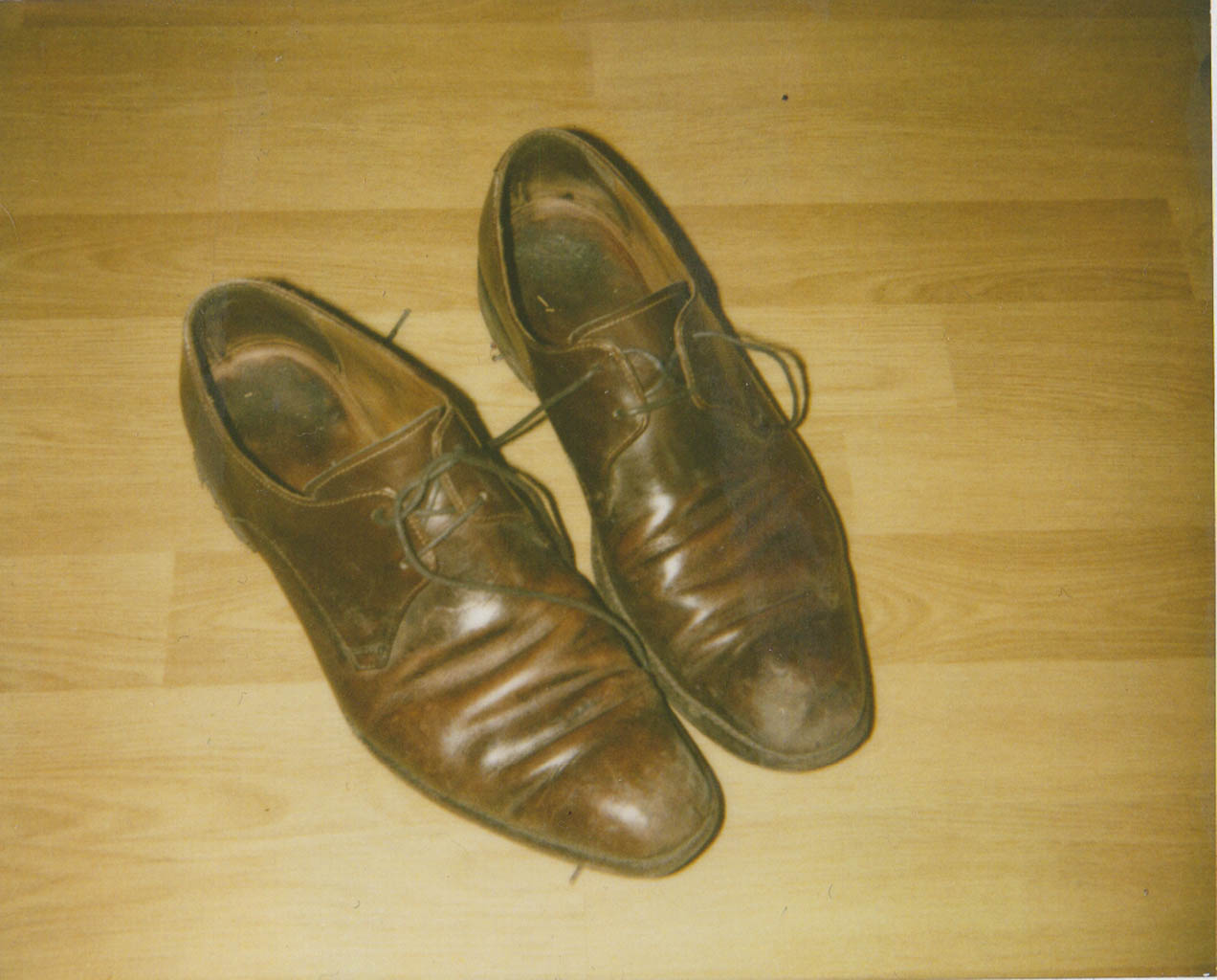 The Shoes that held the weight of this work