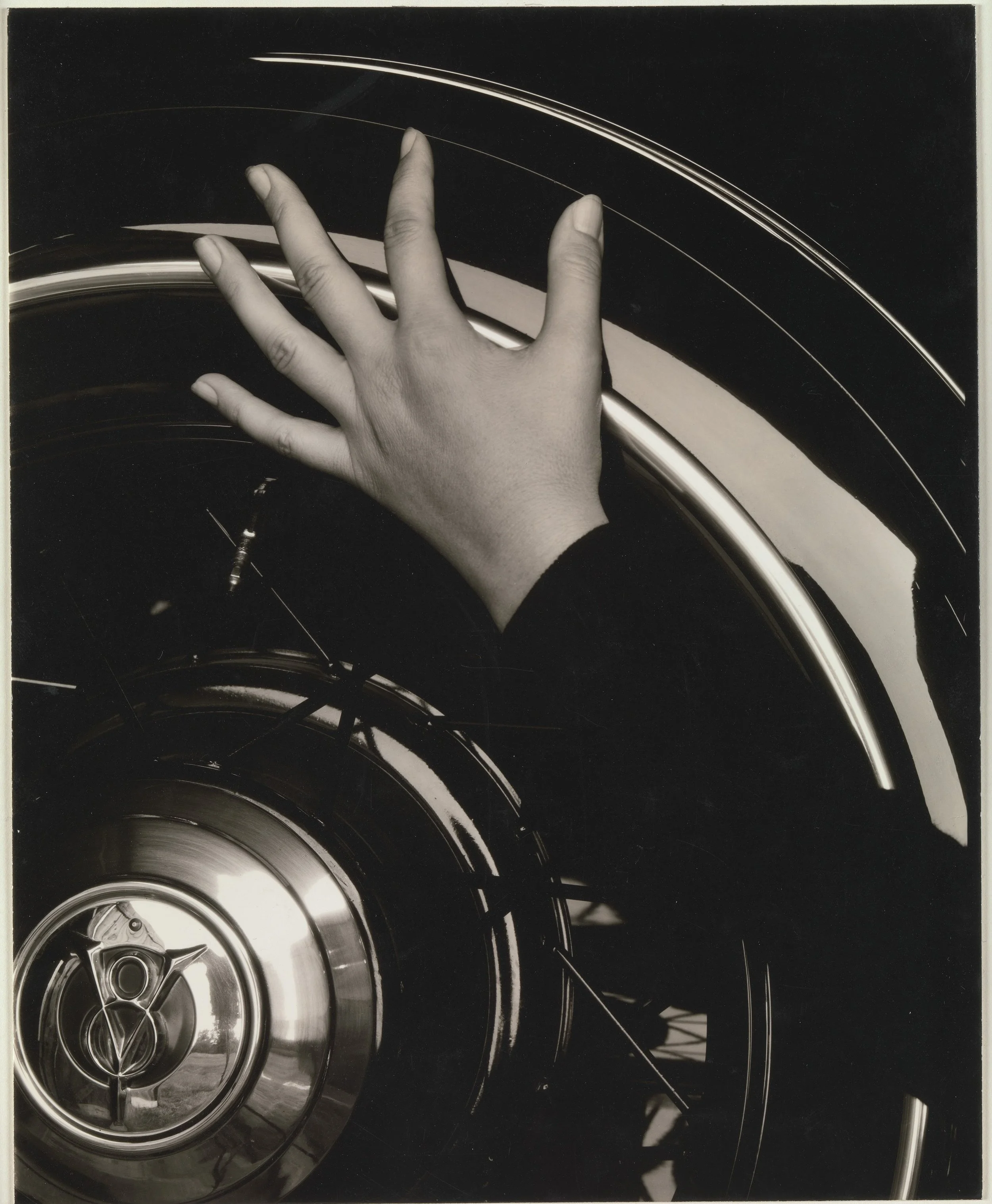 Alfred Stieglitz. Georgia O'Keeffe—Hand and Wheel. 1933. Courtesy of the Metropolitan Museum