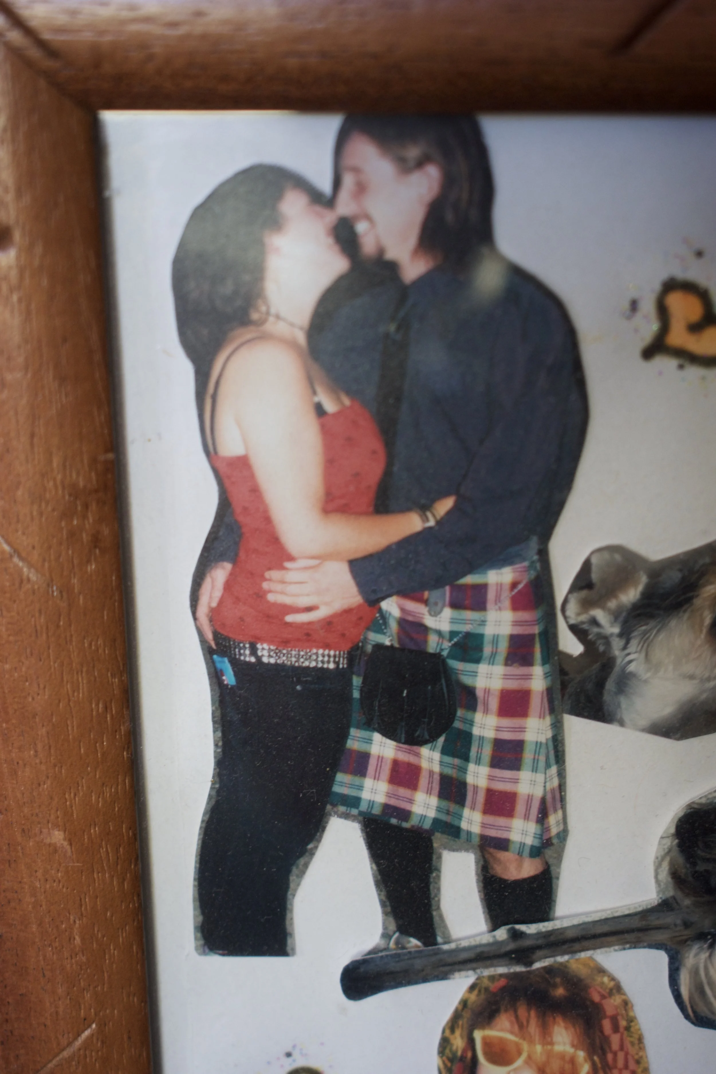 Me and the Hubby on our first Valentines Day, 2008.