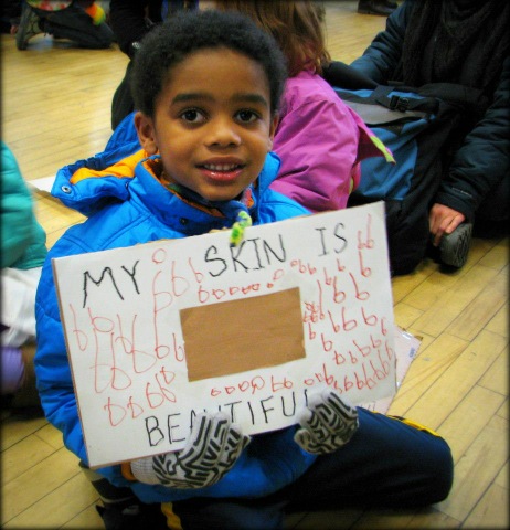 Giddens School MLK March 2013, Photo By Casey Moot