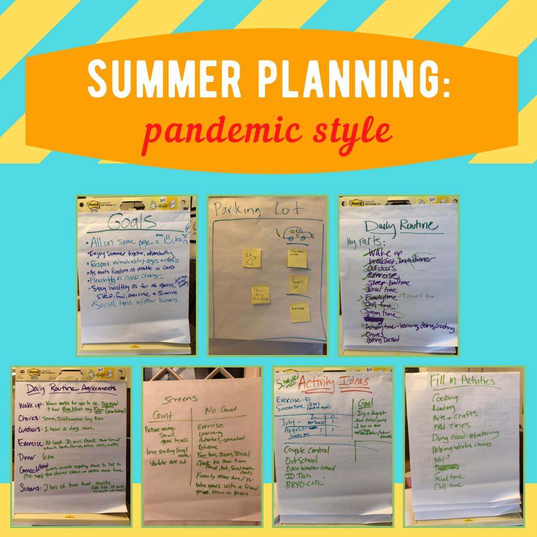 Summer Planning Template