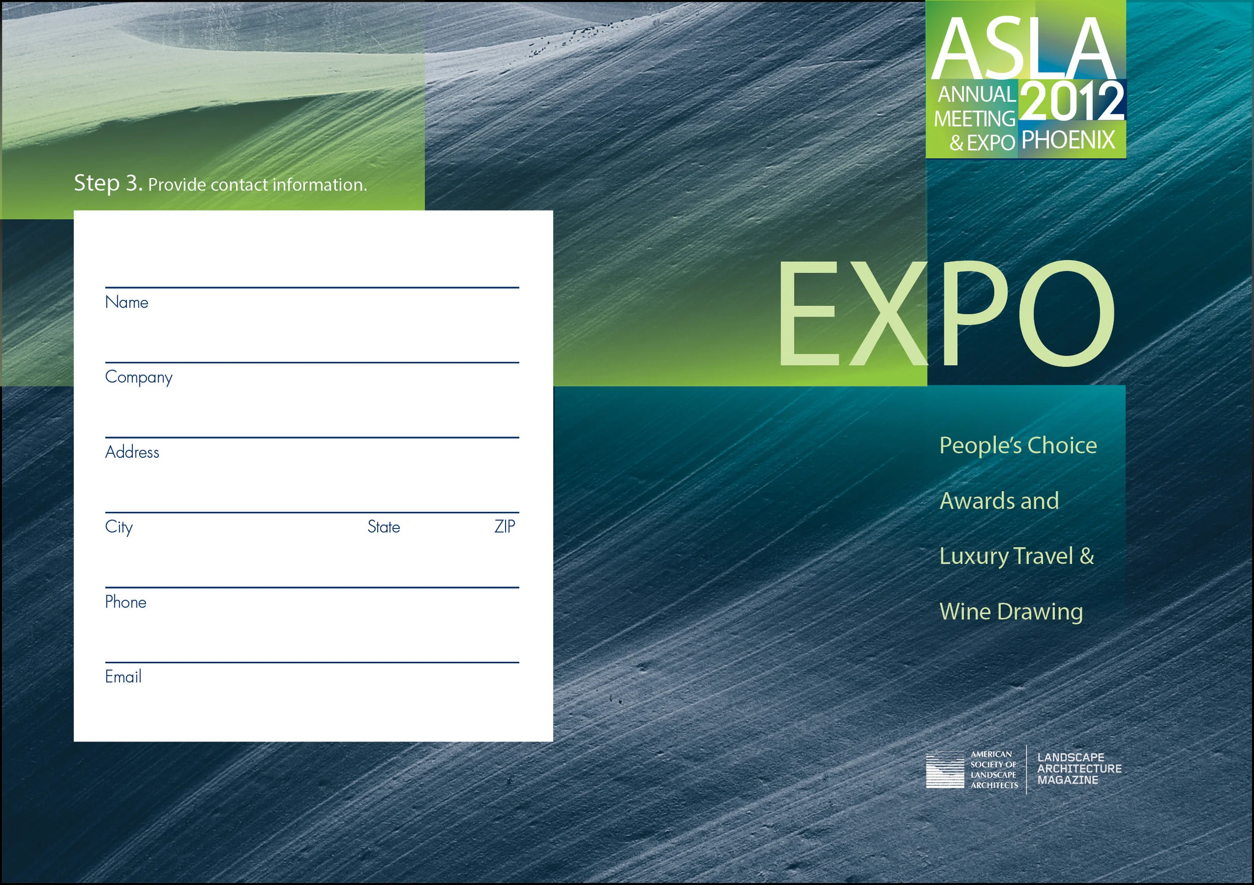  Design for EXPO Promotions (front) 
