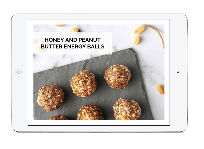 honey and peanut butter energy balls