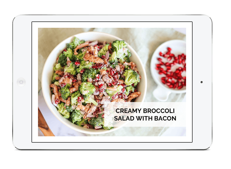 creamy broccoli slaw