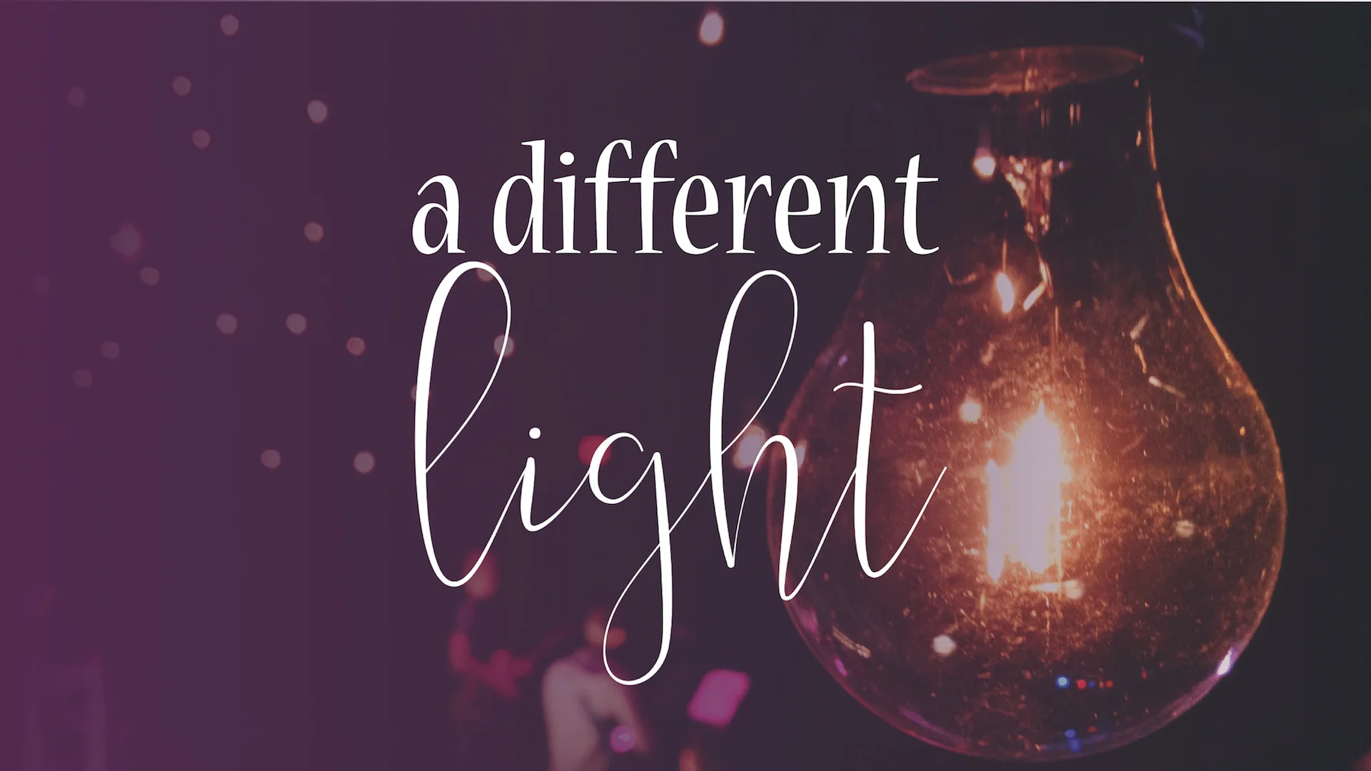 A Different Light: Forgiveness Stories (Luke 23:24)