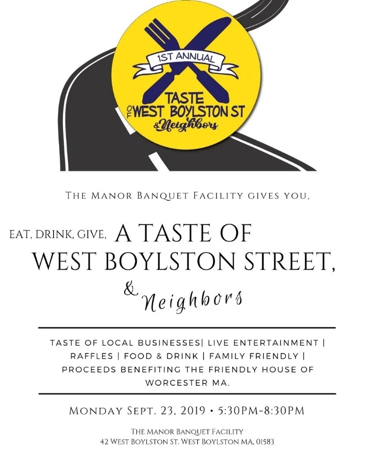 Help support IHN, Friendly House, and local area businesses. Join us for A Taste of West Boylston Street on Sept. 23, 2019. Tickets are now available.