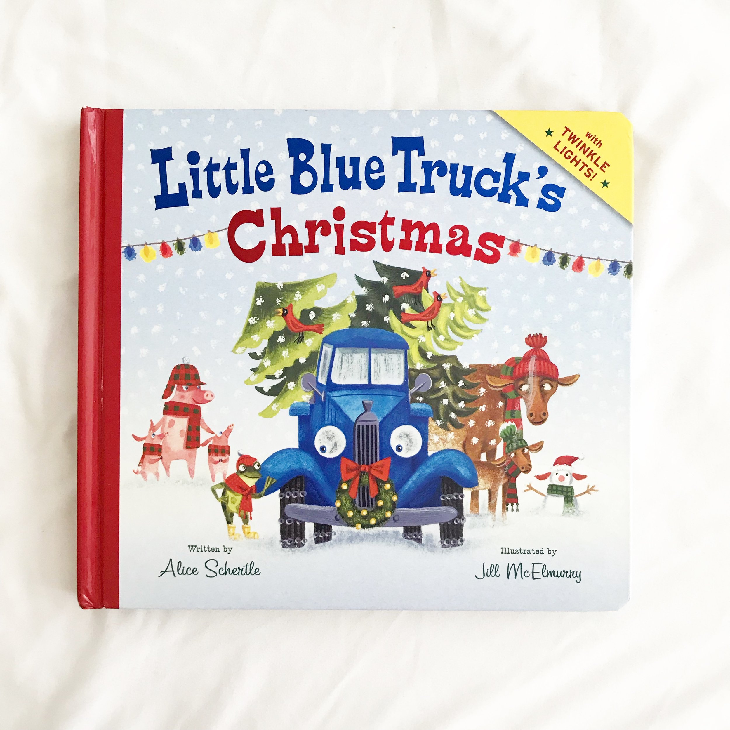 Little Blue Truck's Christmas A must-have. Tree lights up at the end