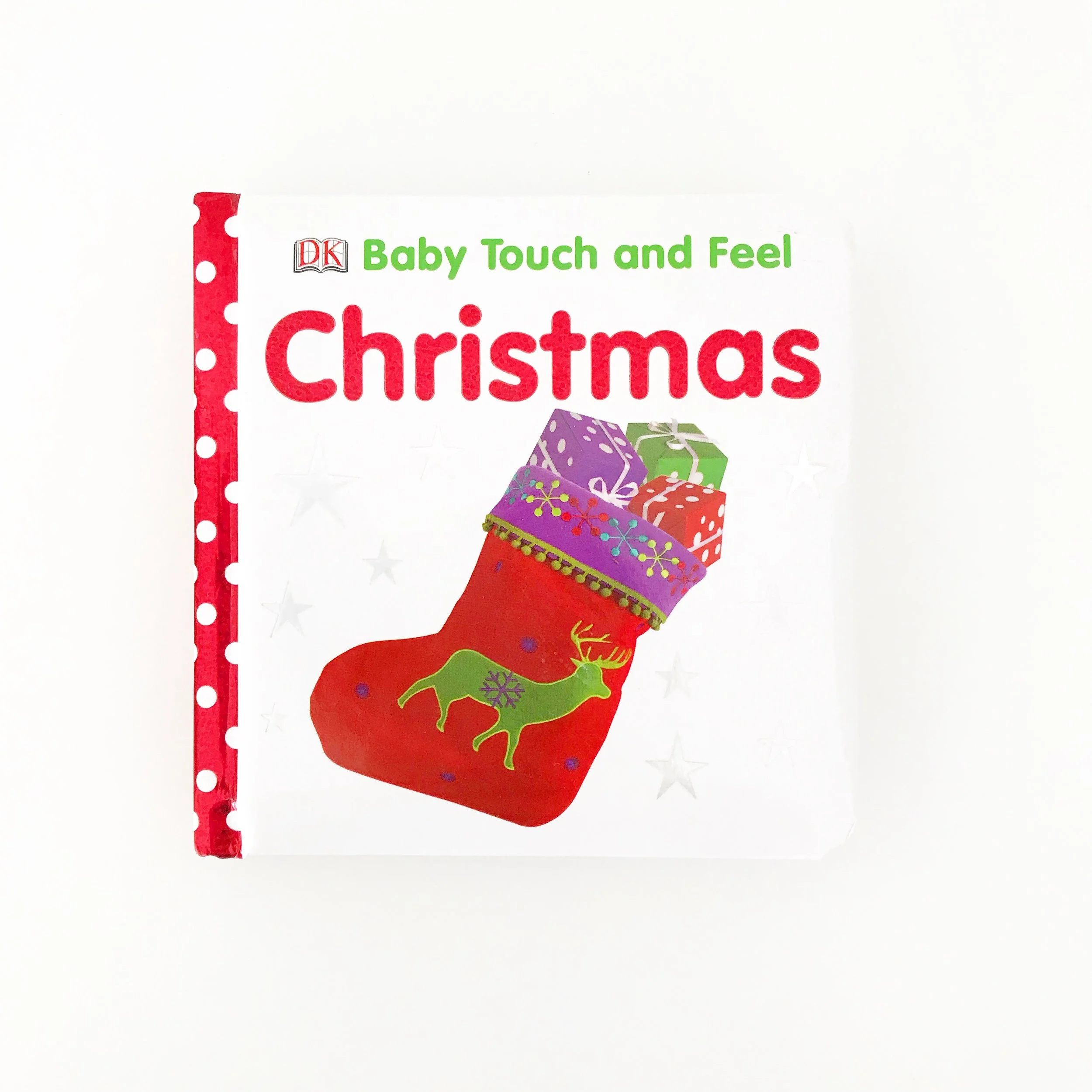   Baby Touch and Feel Christmas    Great touch and feel book for baby's first Christmas 