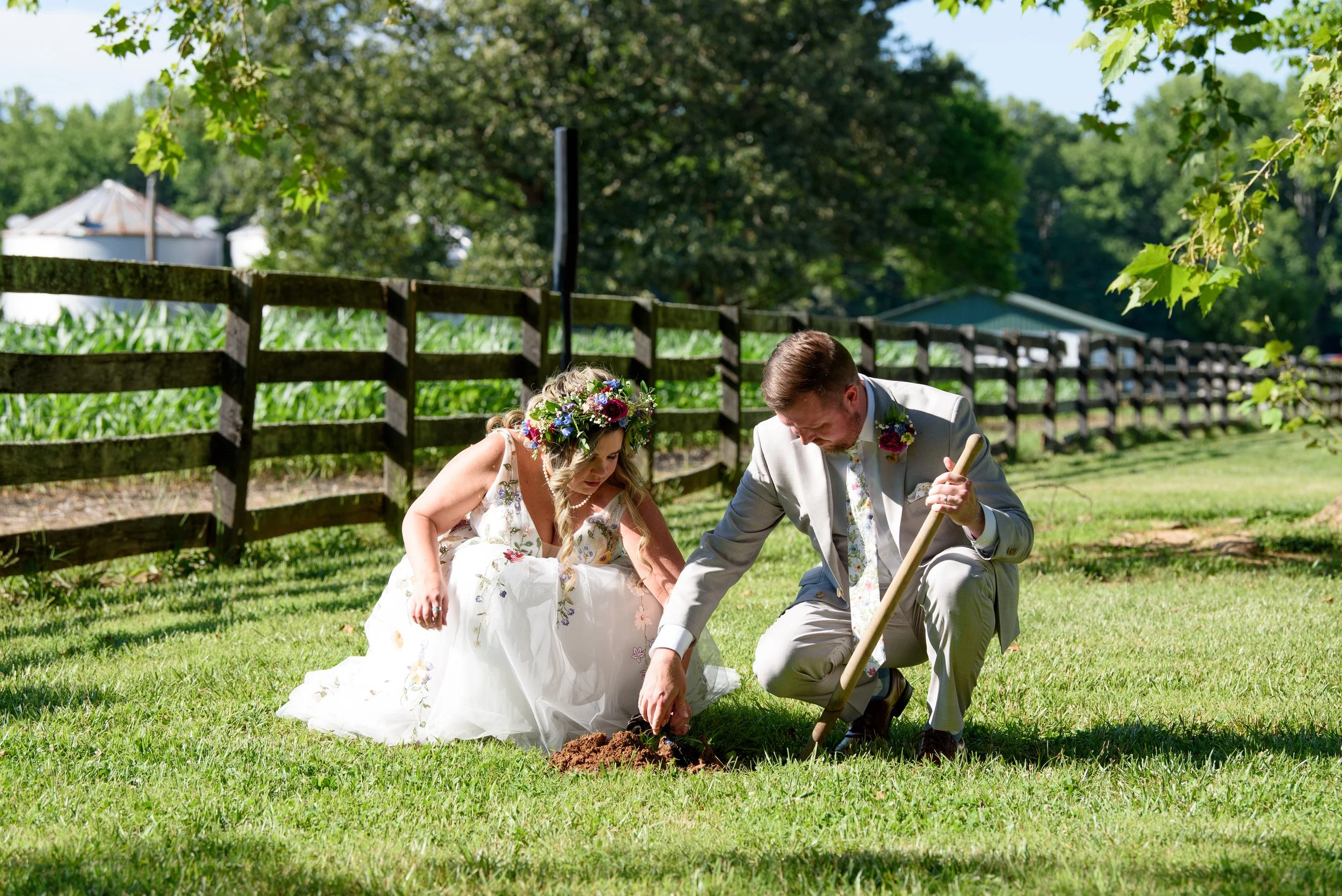 Fanny &amp; Chris | A Beautiful Wedding at Open Air The Glebe in Charles City, Virginia