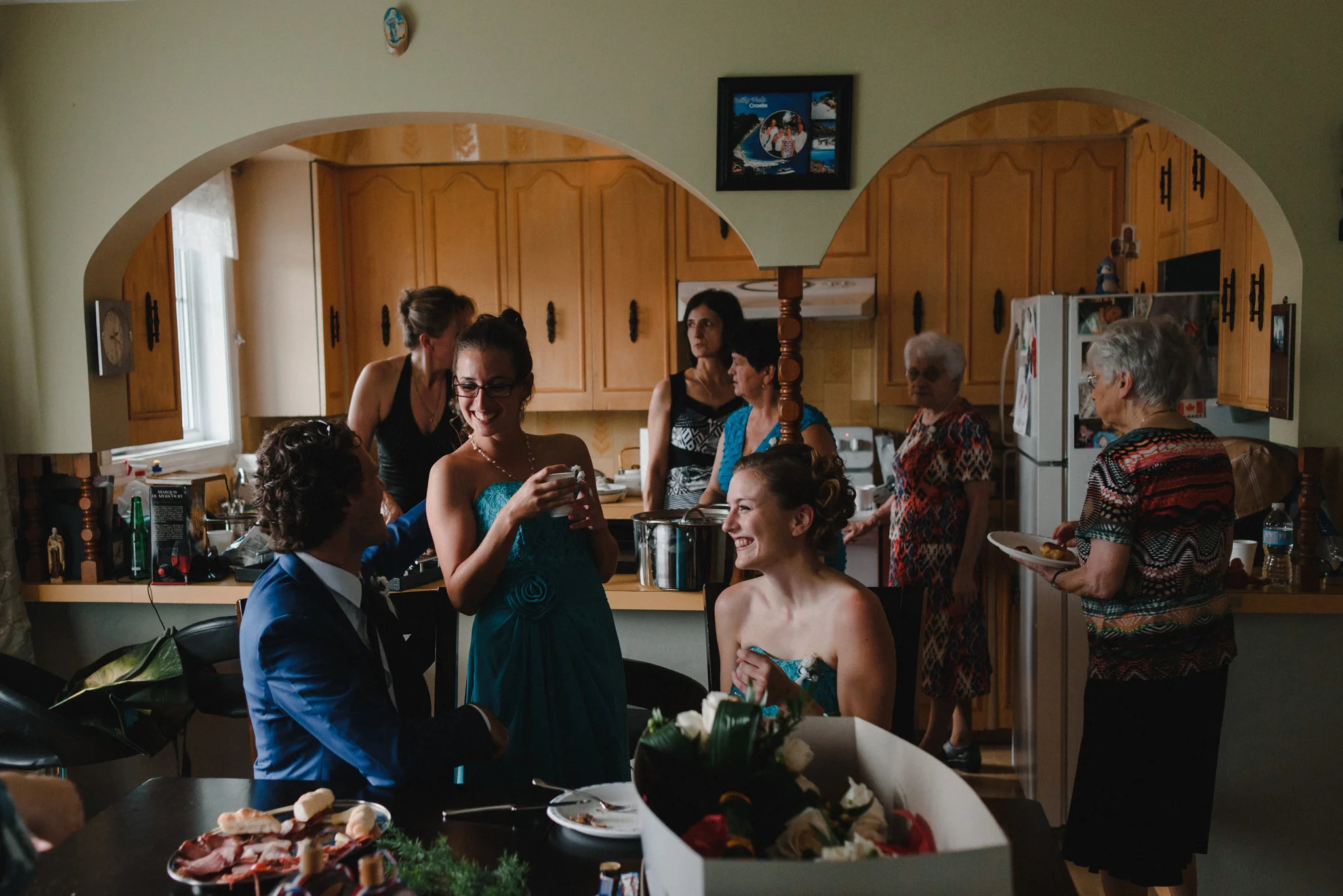 le mariage de tereza et kevin à victoriaville, quebec