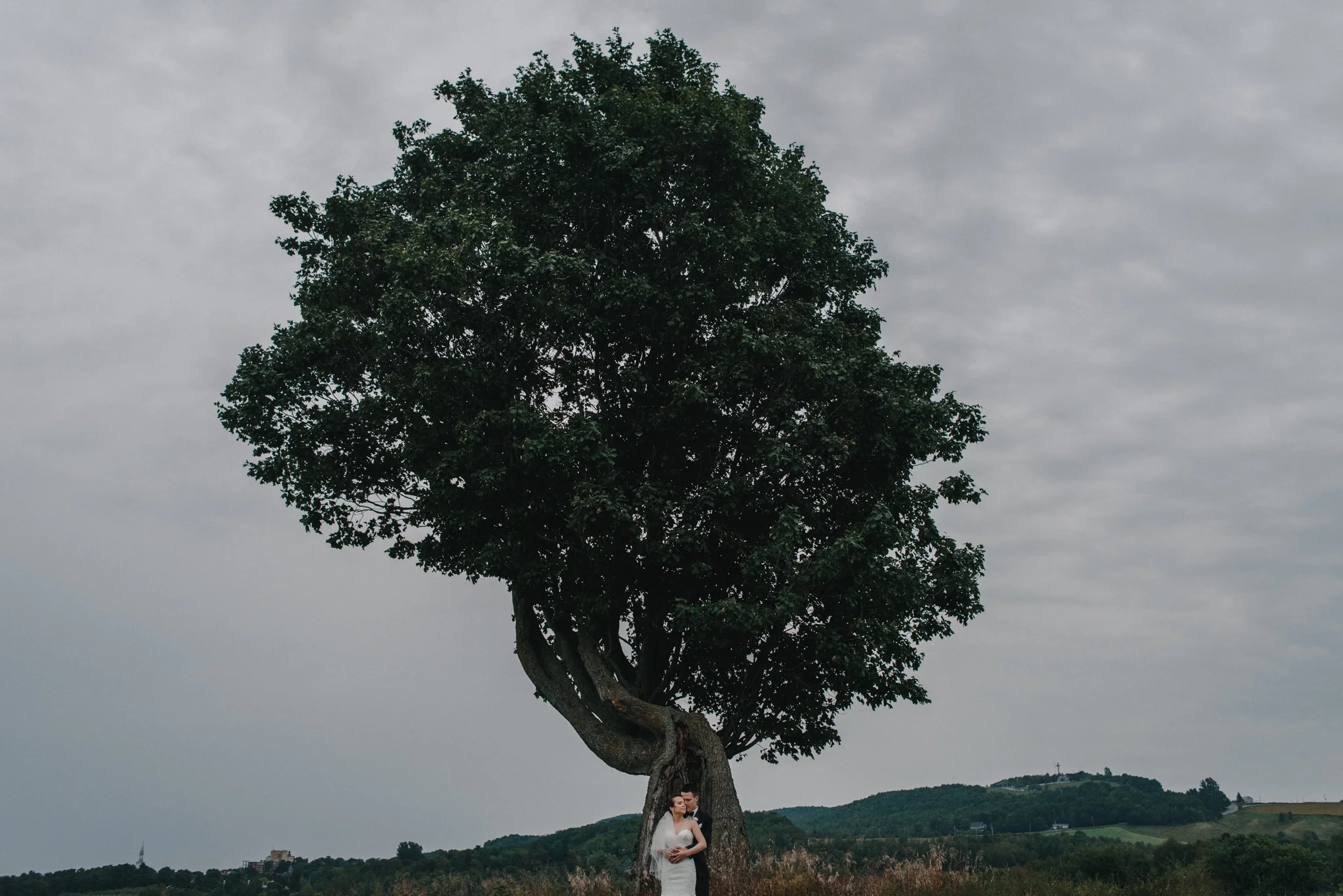 le mariage de tereza et kevin à victoriaville, quebec