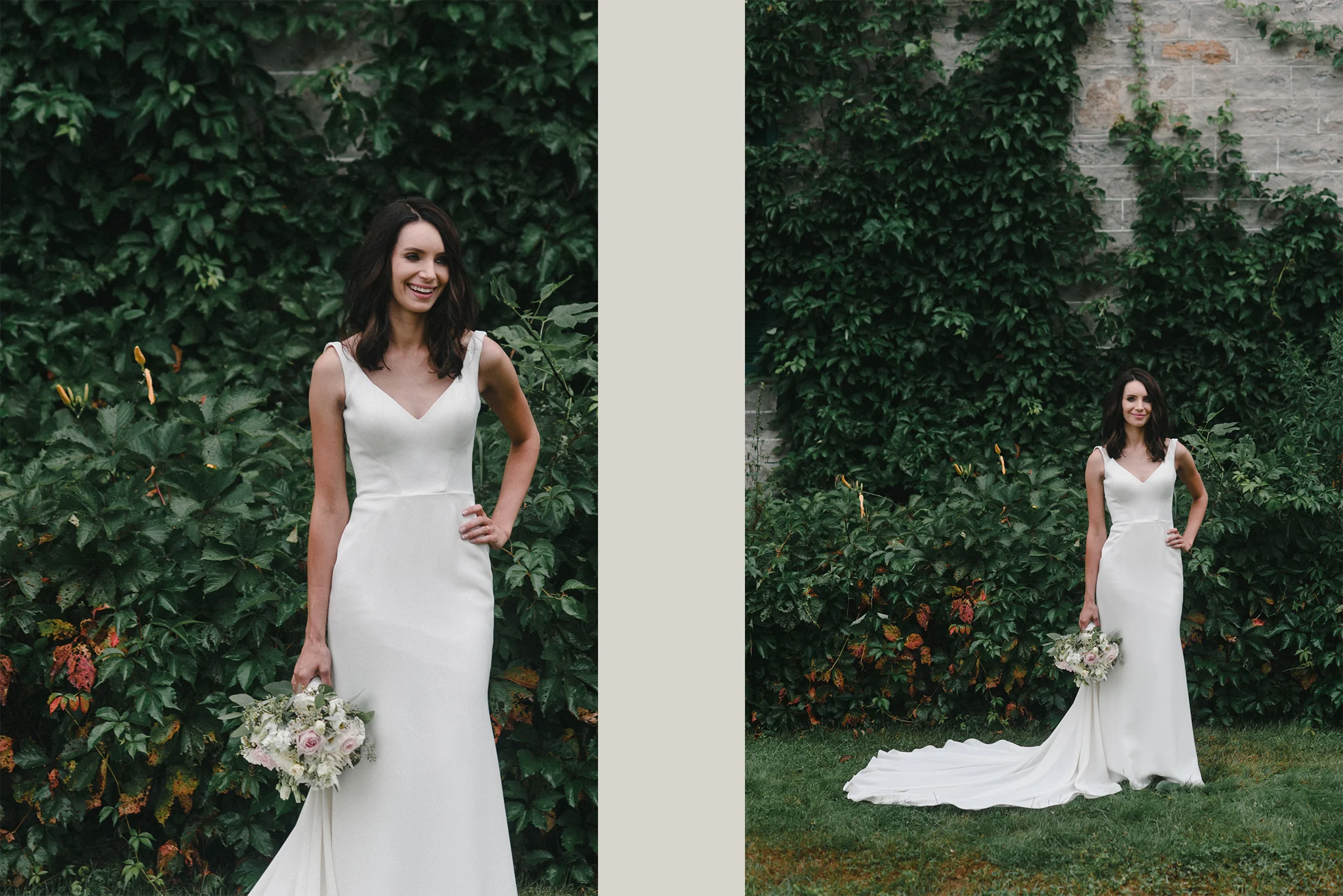 erika + patrick's wedding at spruceholme inn, fort coulonge