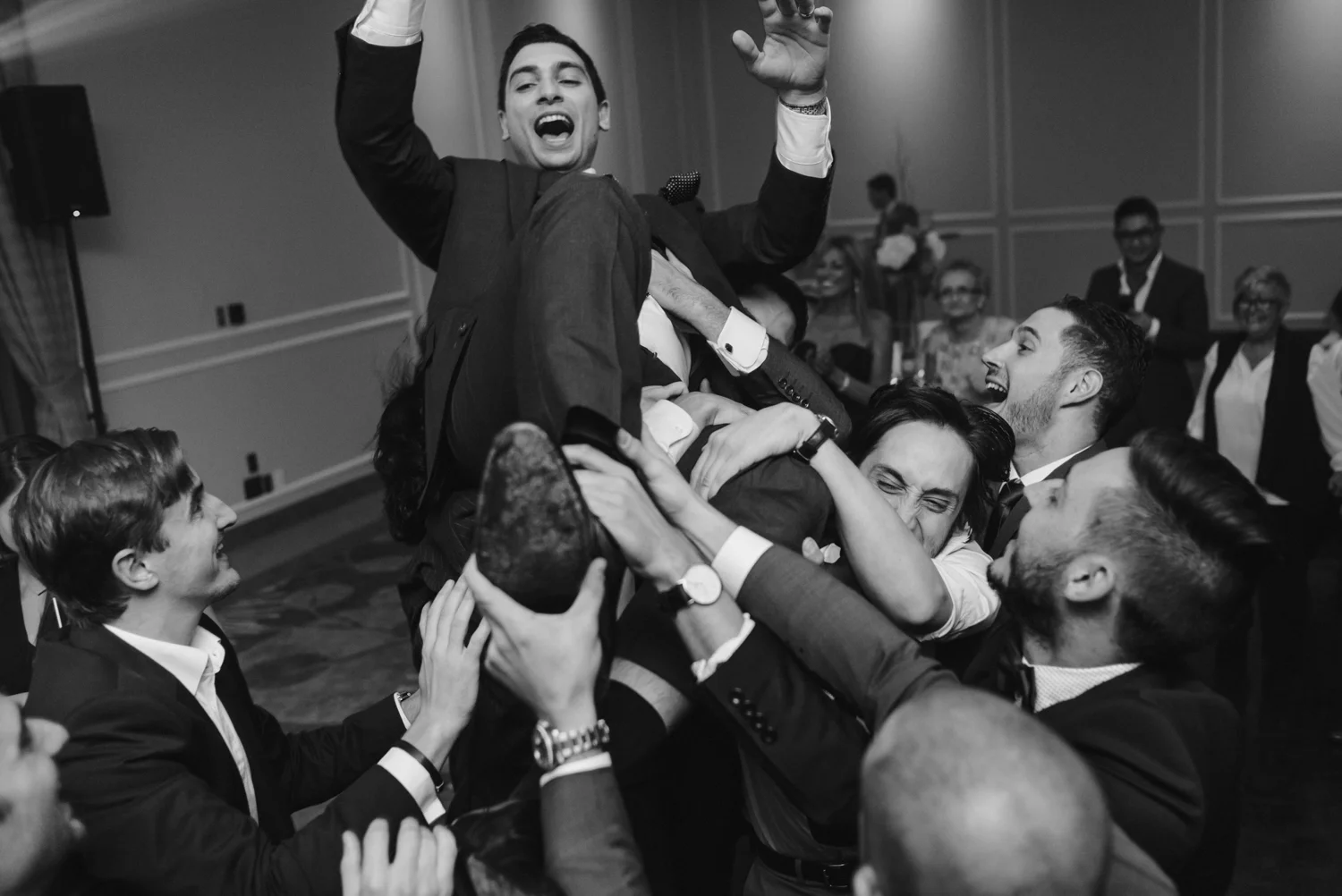 nathalie and francois-frederic's wedding at le crystal, montreal, quebec