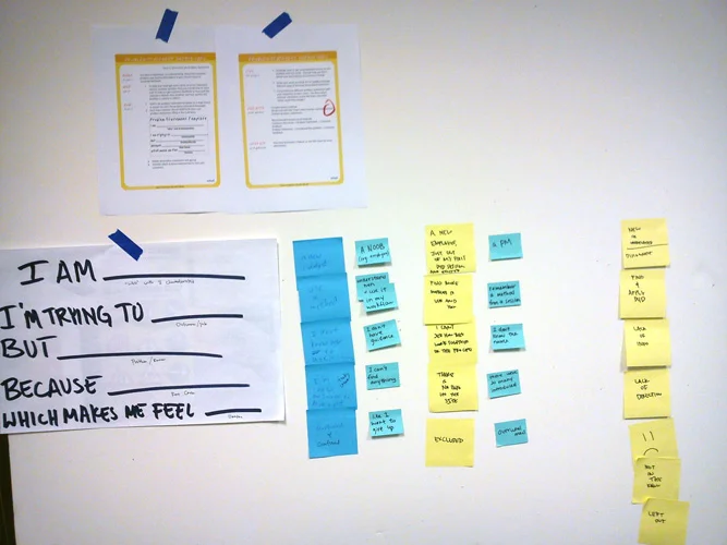Creating our problem statement to better understand our target audience