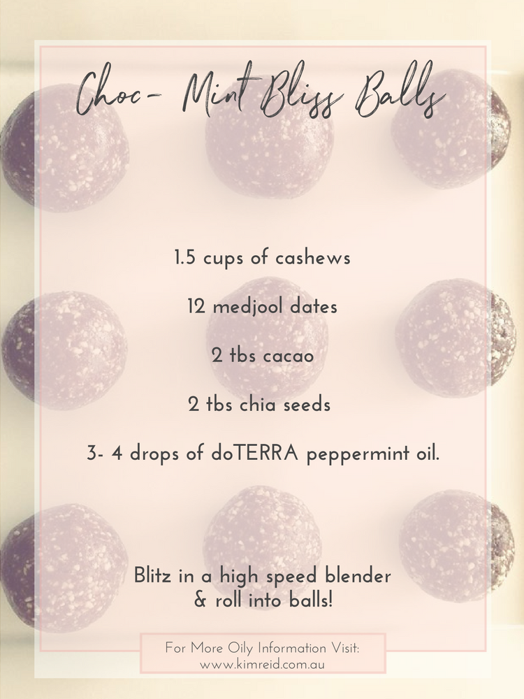 Choc Mint Bliss Balls — The Freedom Blueprint