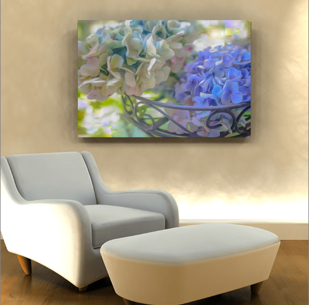 GOOD VIBES PAINTERLY HYDRANGEA