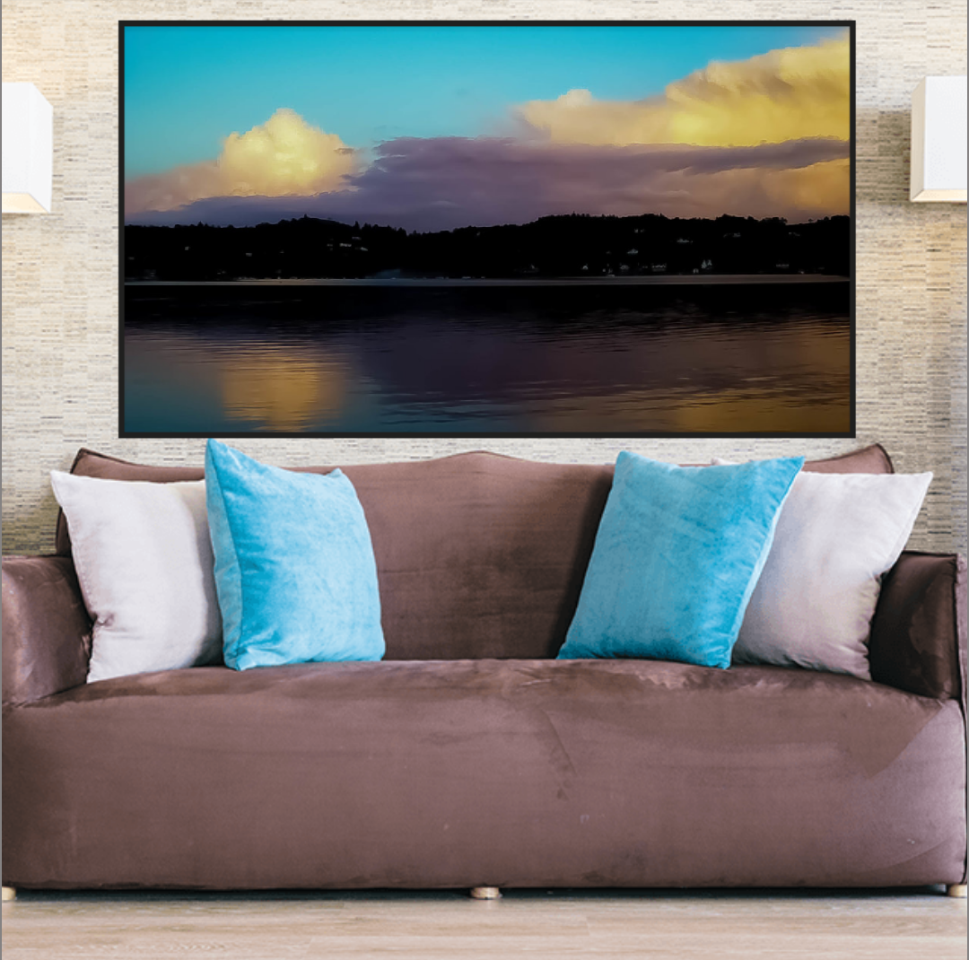 SUNSET OVER WINDERMERE