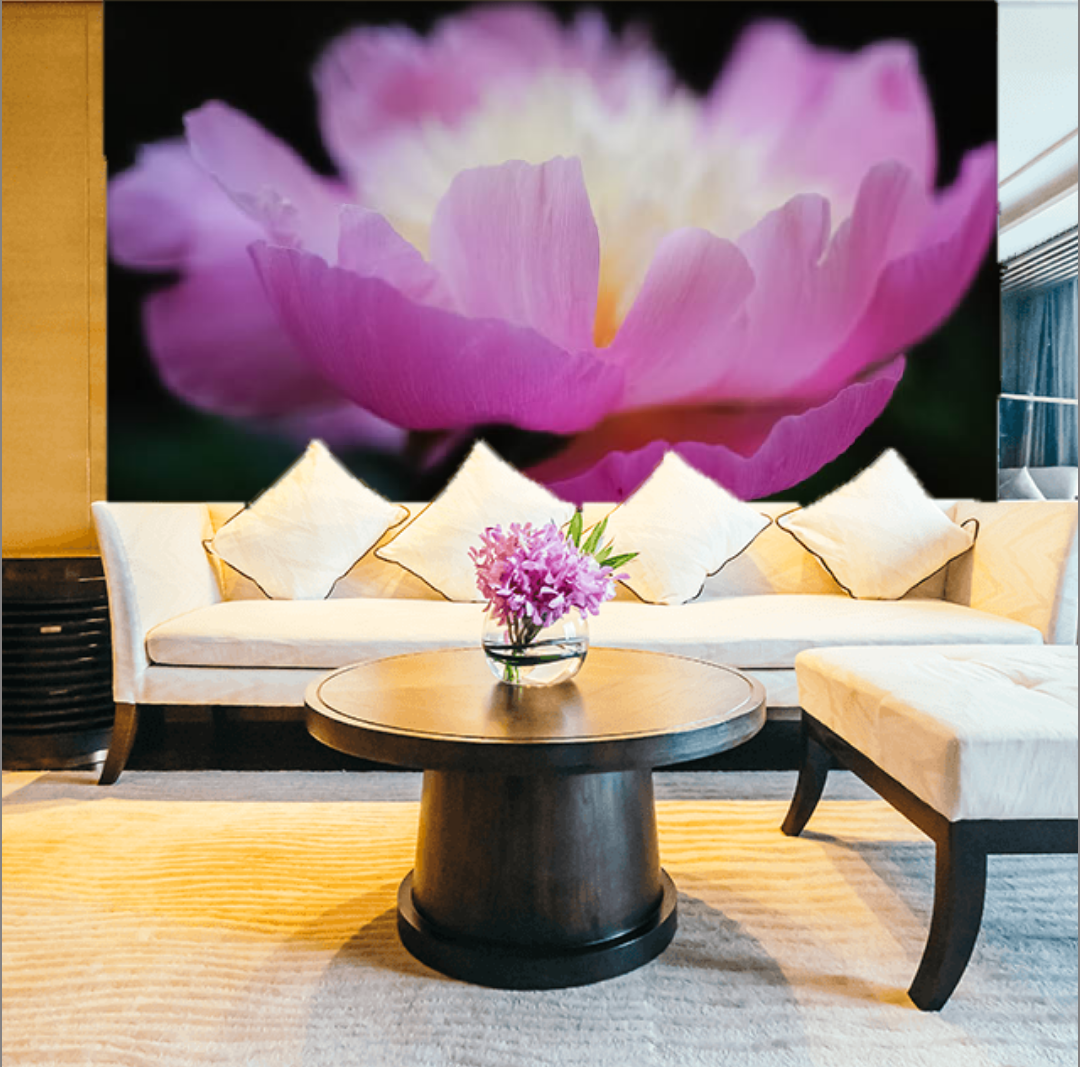 PEONIES AT NIGHT