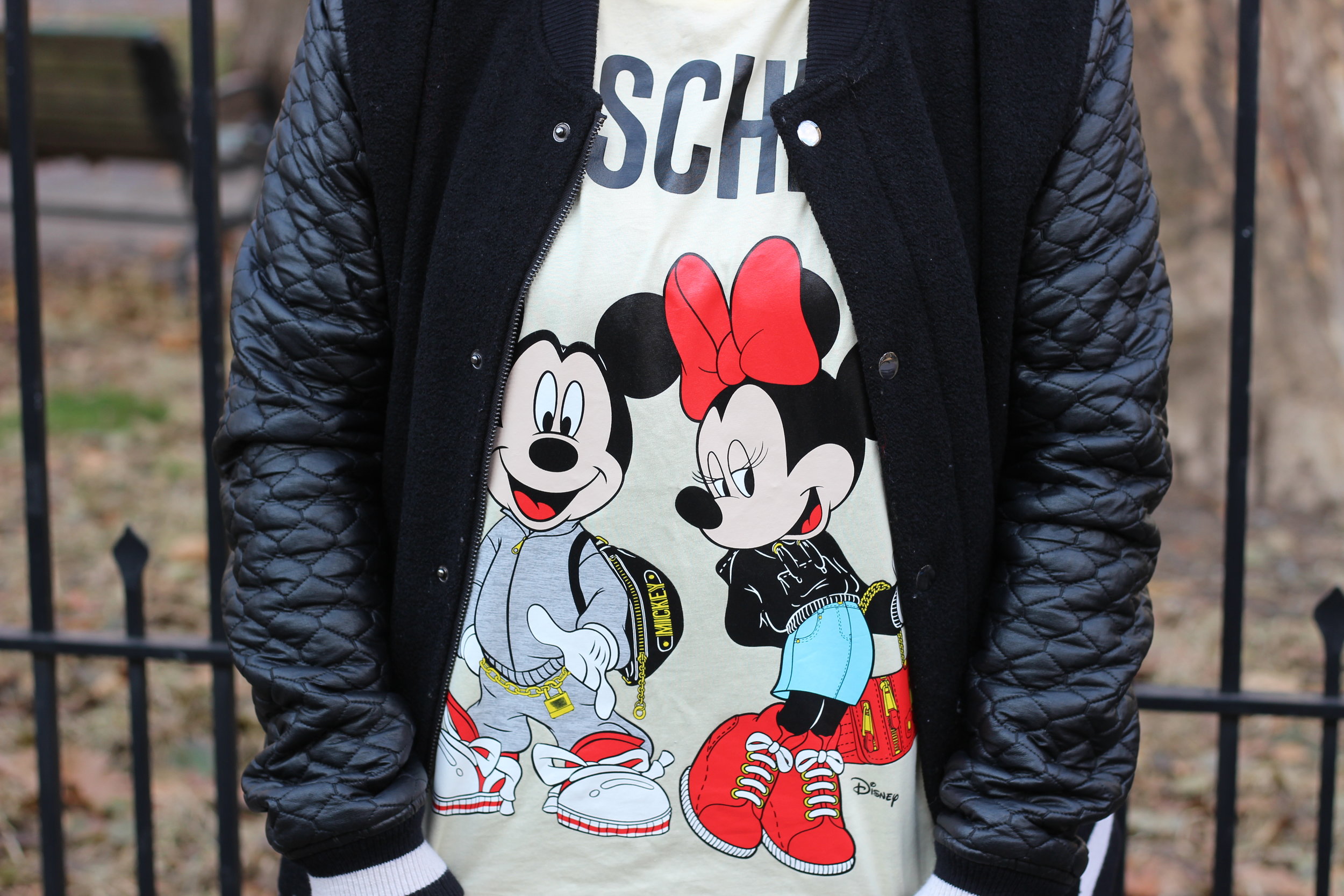 minnie mouse moschino