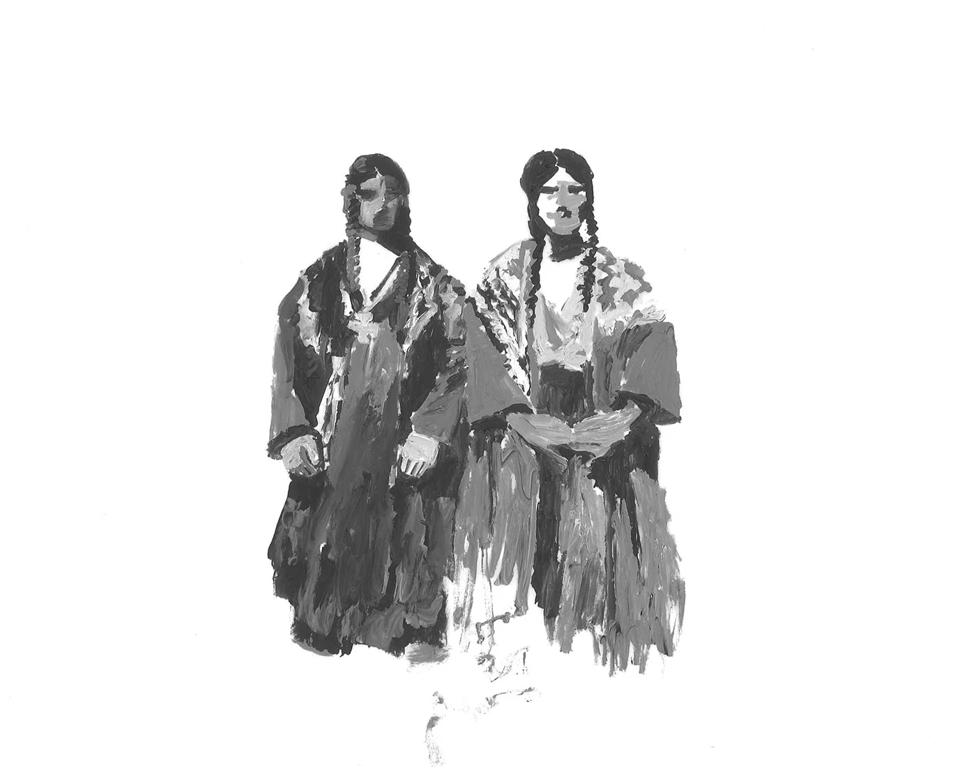 Helaneh and Sabet Madaba, Jordan 1910