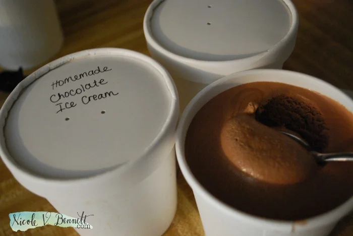 Chocolate Ice Cream... With Real California Milk