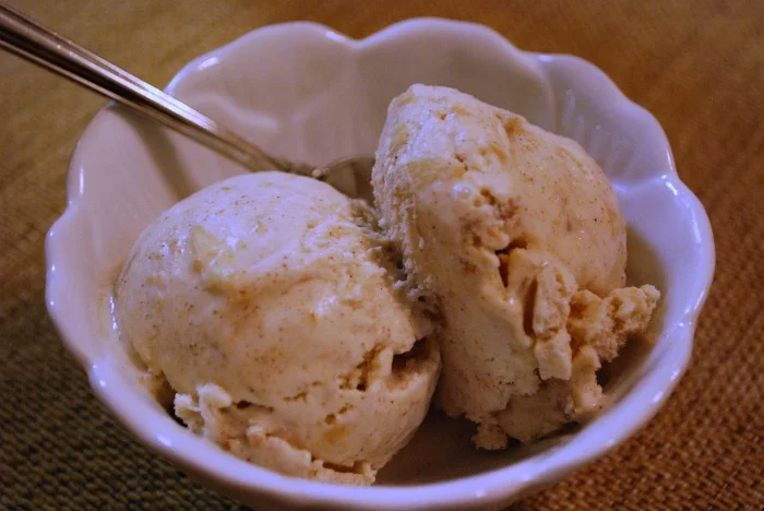 Spiced Apple Ice Cream