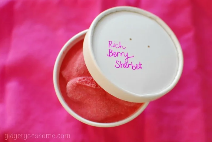 Sunday Treat: Rich Berry Sherbet