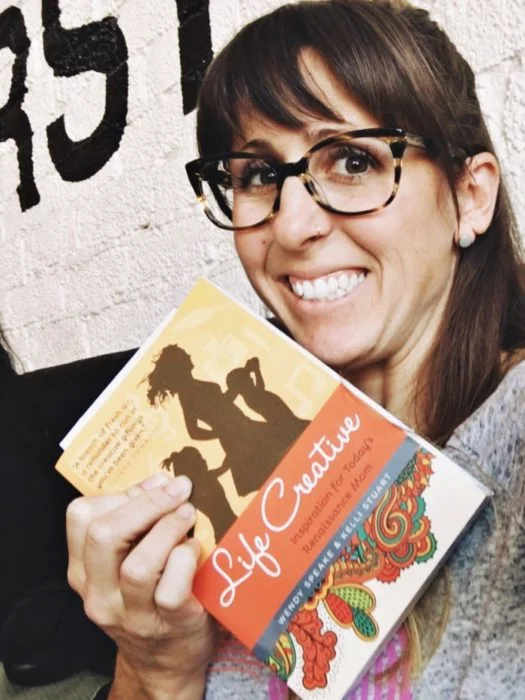 New hair, good music; motherhood + creative living