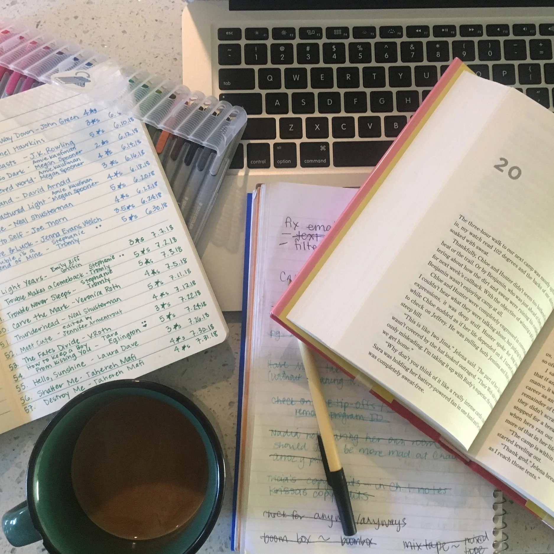 Reading as immersion + a blogiversary