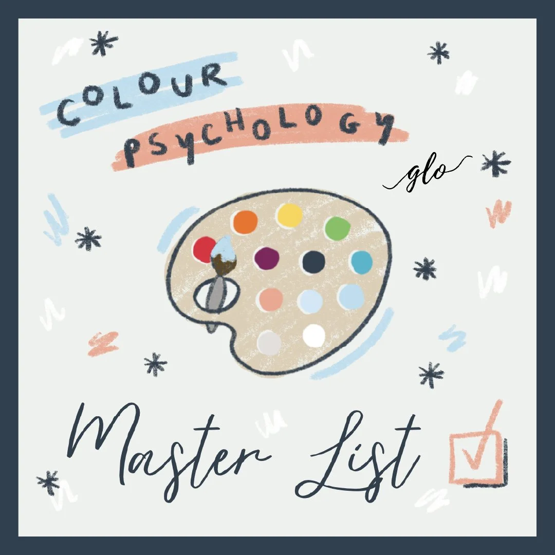 Colour Psychology Master List