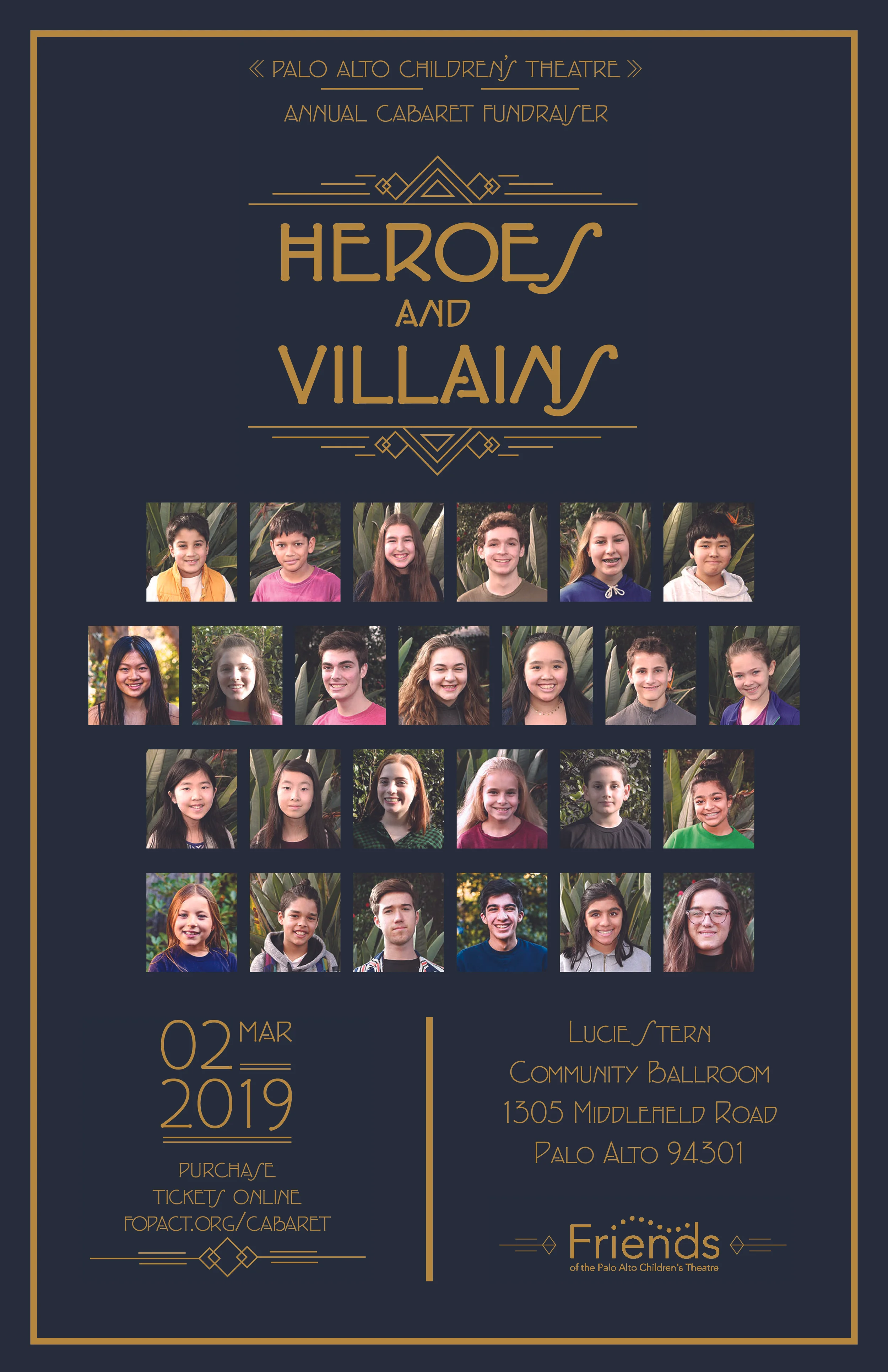 Promotional Poster for Palo Alto Children’s Theatre production