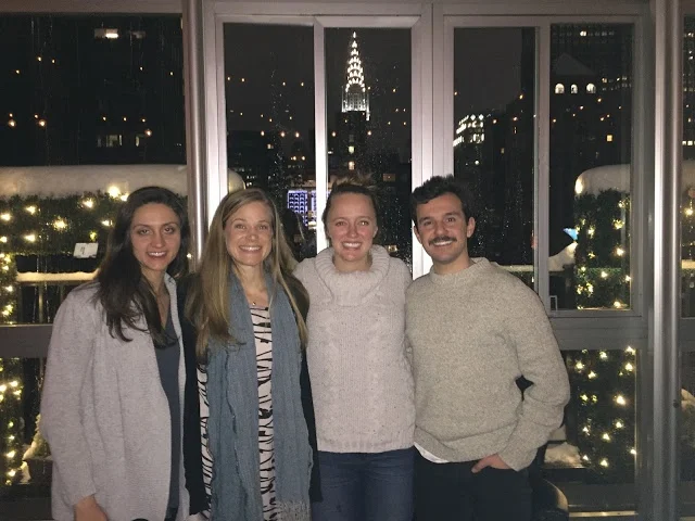 We met up with my cousin, Will, who runs his own blog Scrimshaw Collective . He was an awesome tour guide! The snowy city at night is so magical!