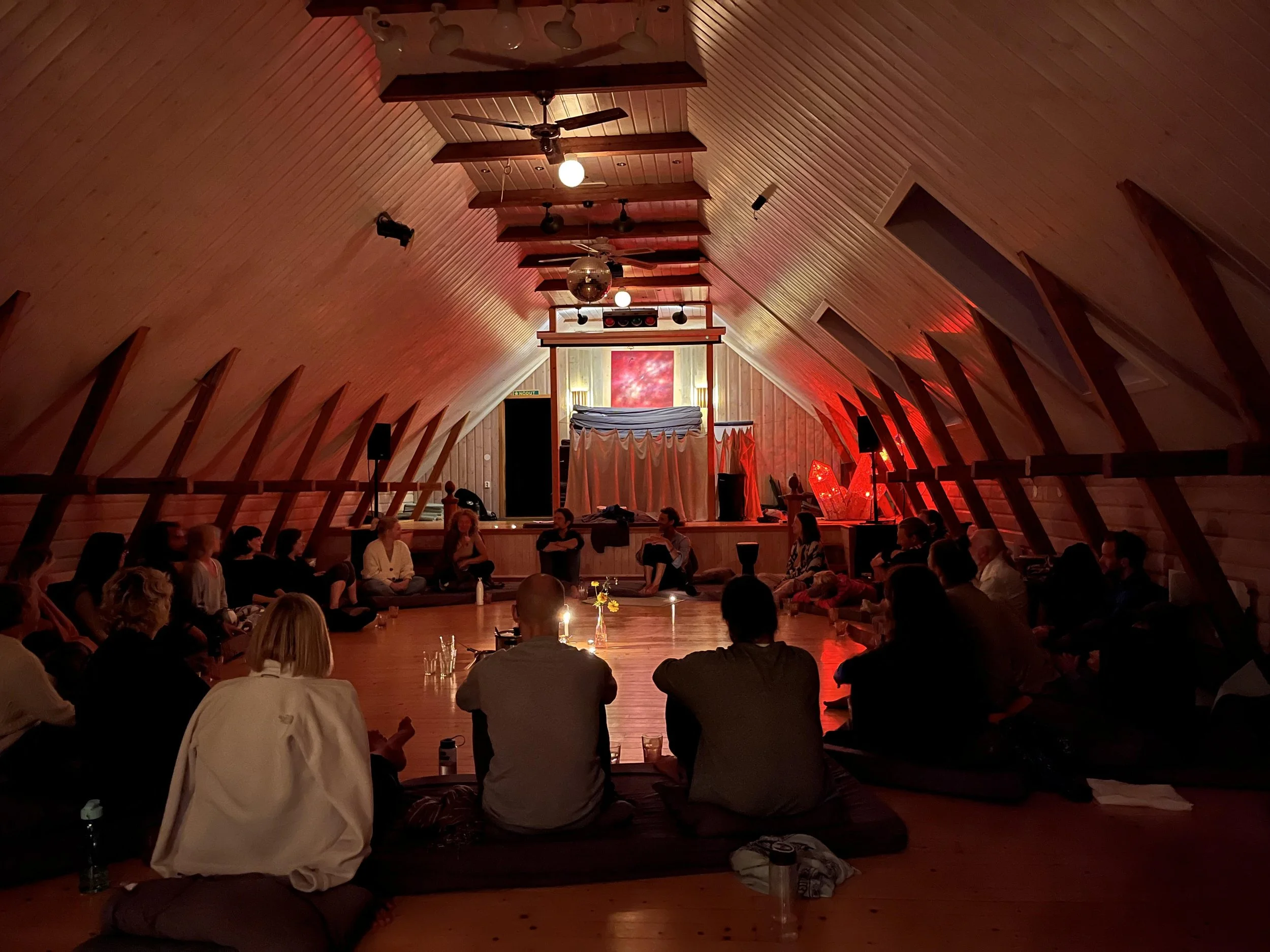 Tornsession - Meditation, vibration, konversation 