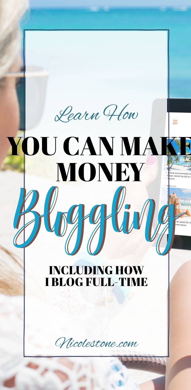 Learn EXACTLY how you can make money online with this ultimate guide! Including how I blog full-time! #blogging #blog #income #makemoney #workathom #blogtips #socialmedia #entrepreneur