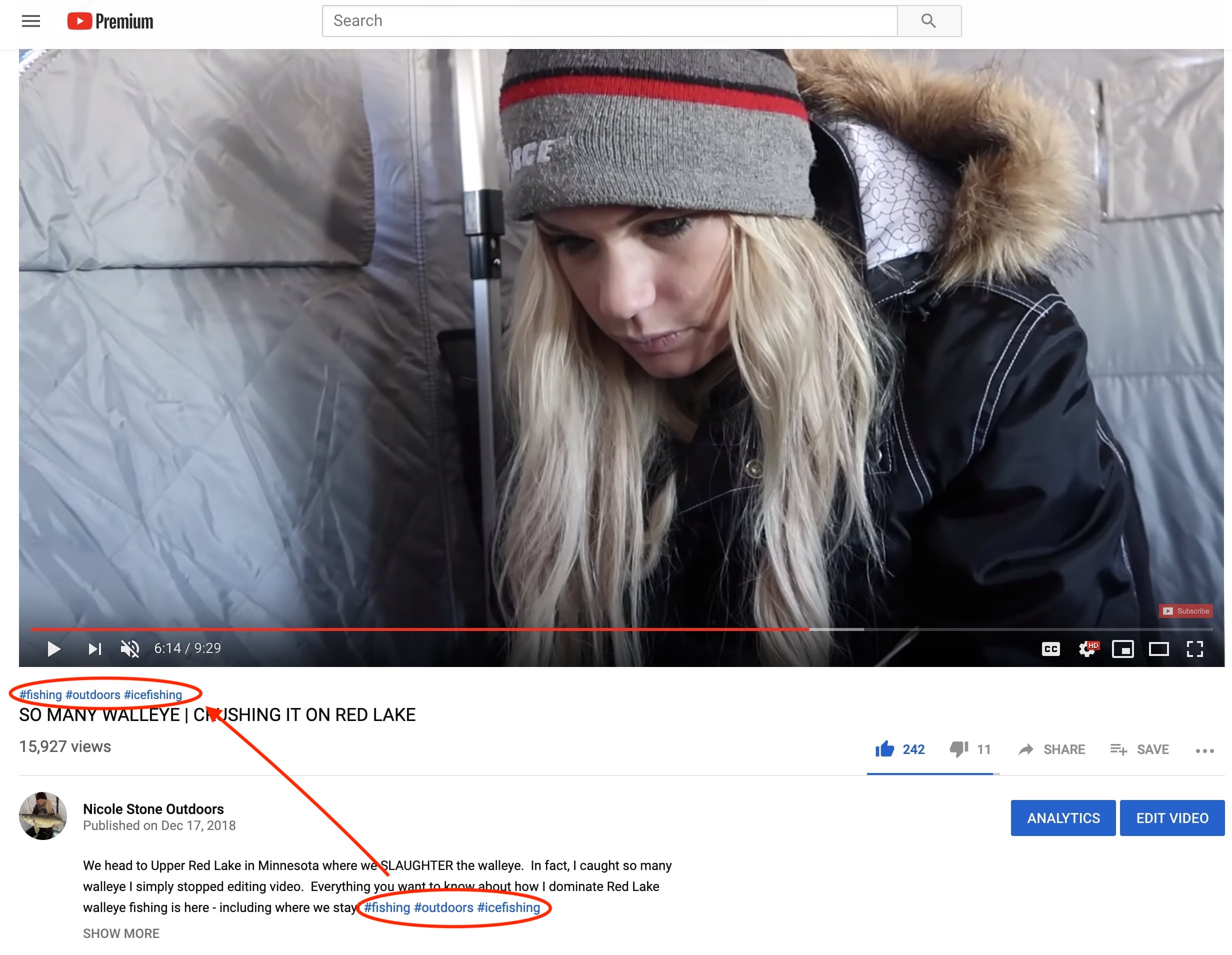 You can find my outdoor YouTube channel here: Nicole Stone Outdoors