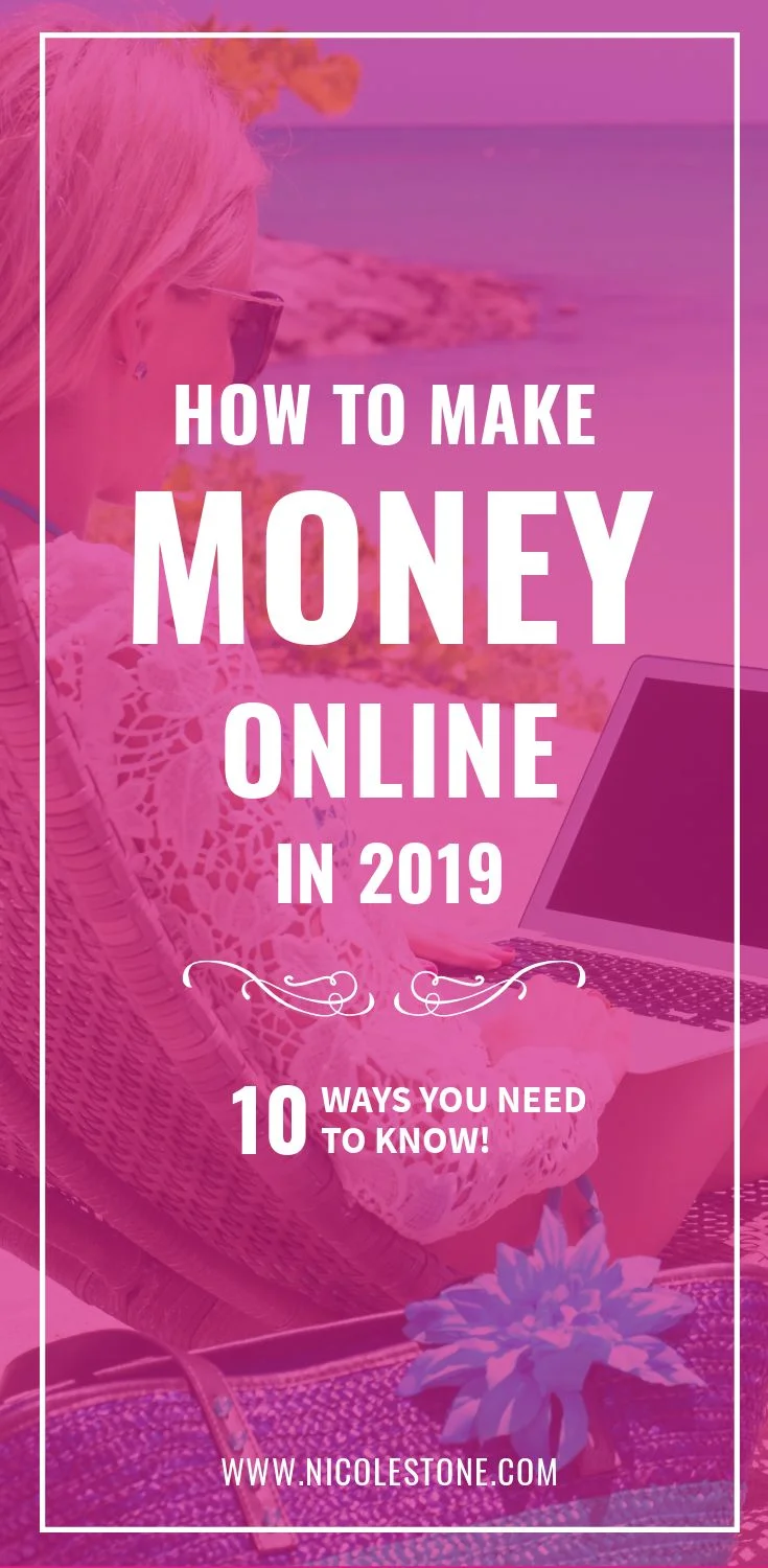 Learn how to make major money online in 2019! 10 AWESOME ways - there is one that is right for you! #finance #workathome #entrepreneur #makemoney #makemoneyonline
